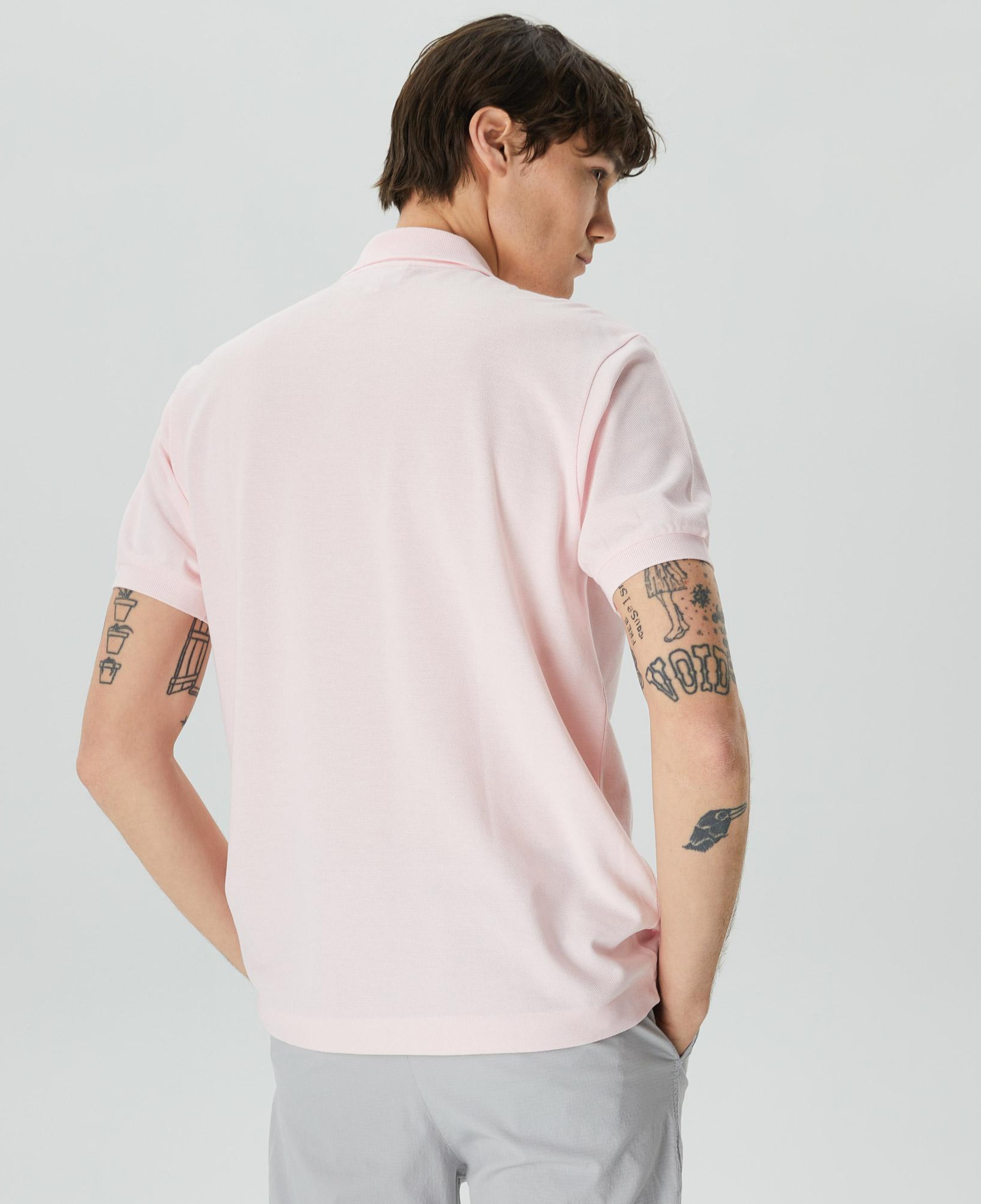 Lacoste L.12.12 Erkek Classic Fit Açık Pembe Polo