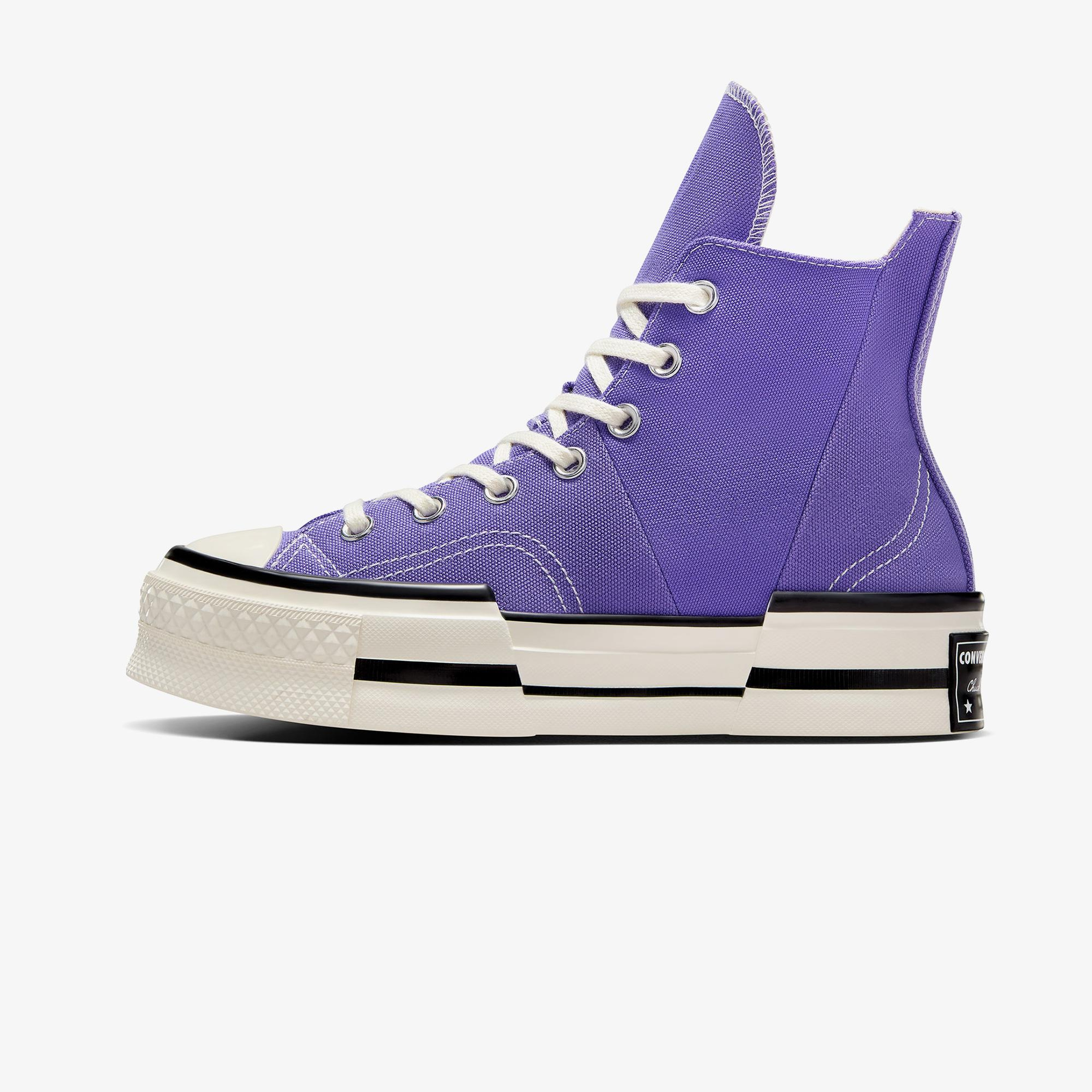 Converse Chuck 70 Plus Unisex Mor Platform Sneaker