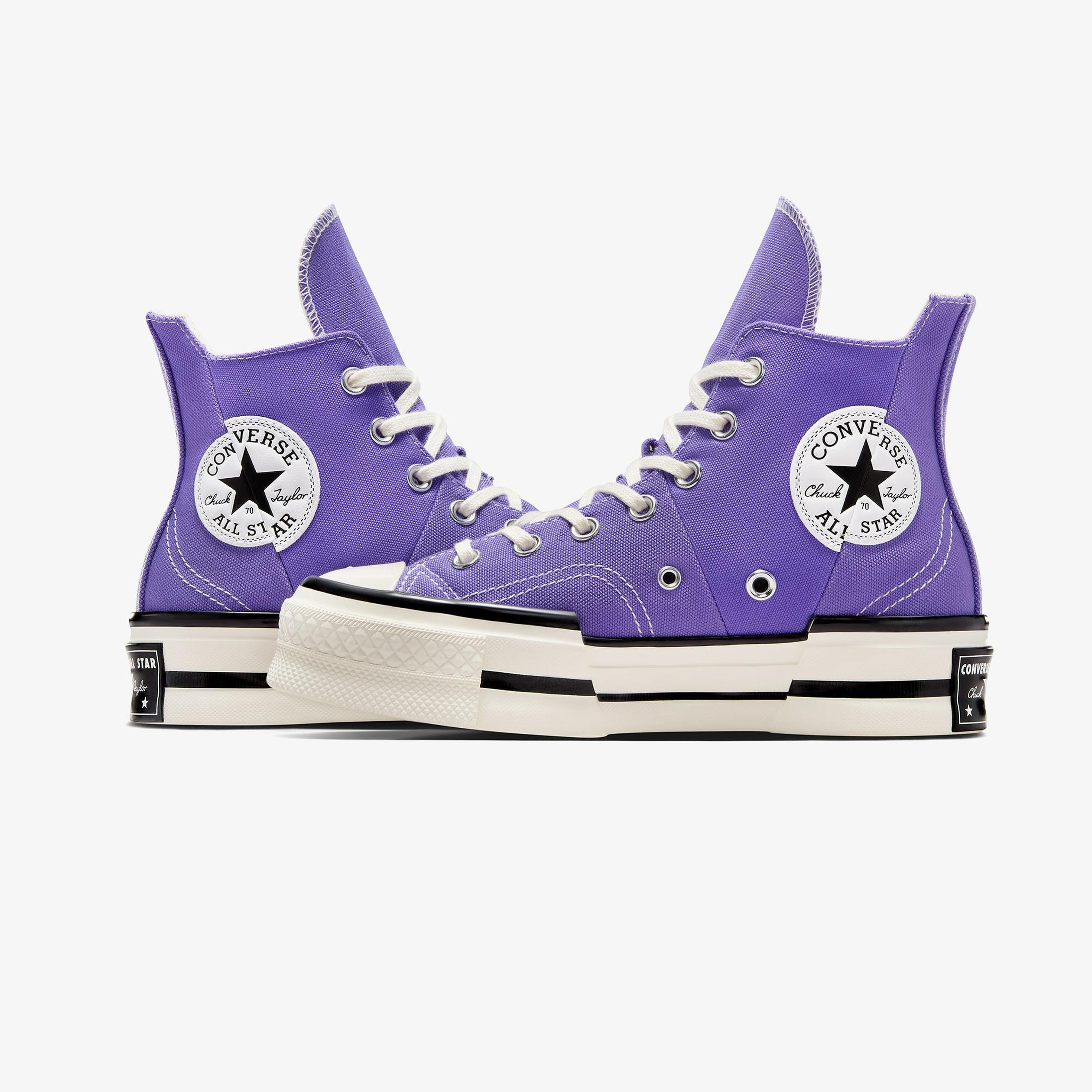 Converse Chuck 70 Plus Unisex Mor Platform Sneaker
