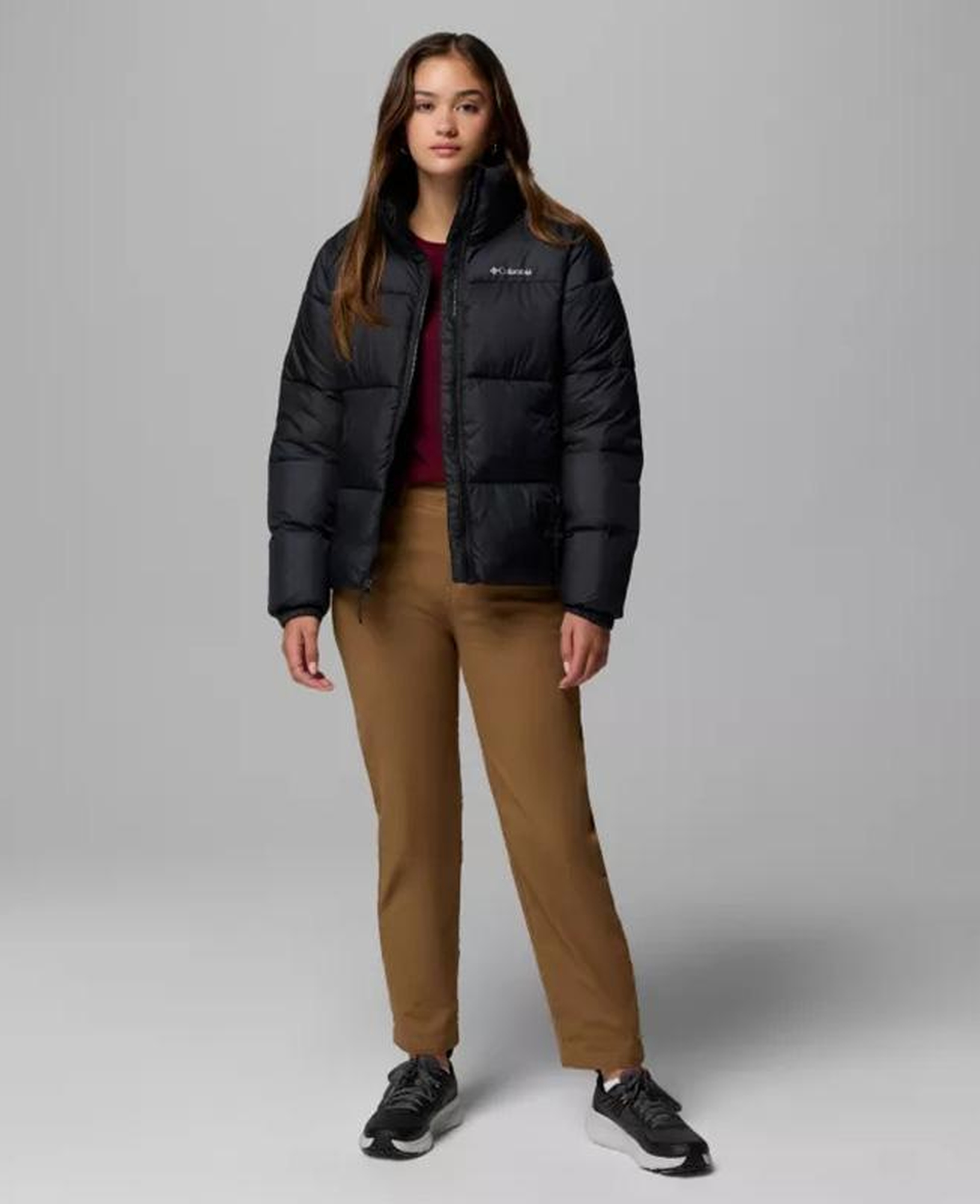 Columbia Puffect II Full Zip Kadın Siyah Mont