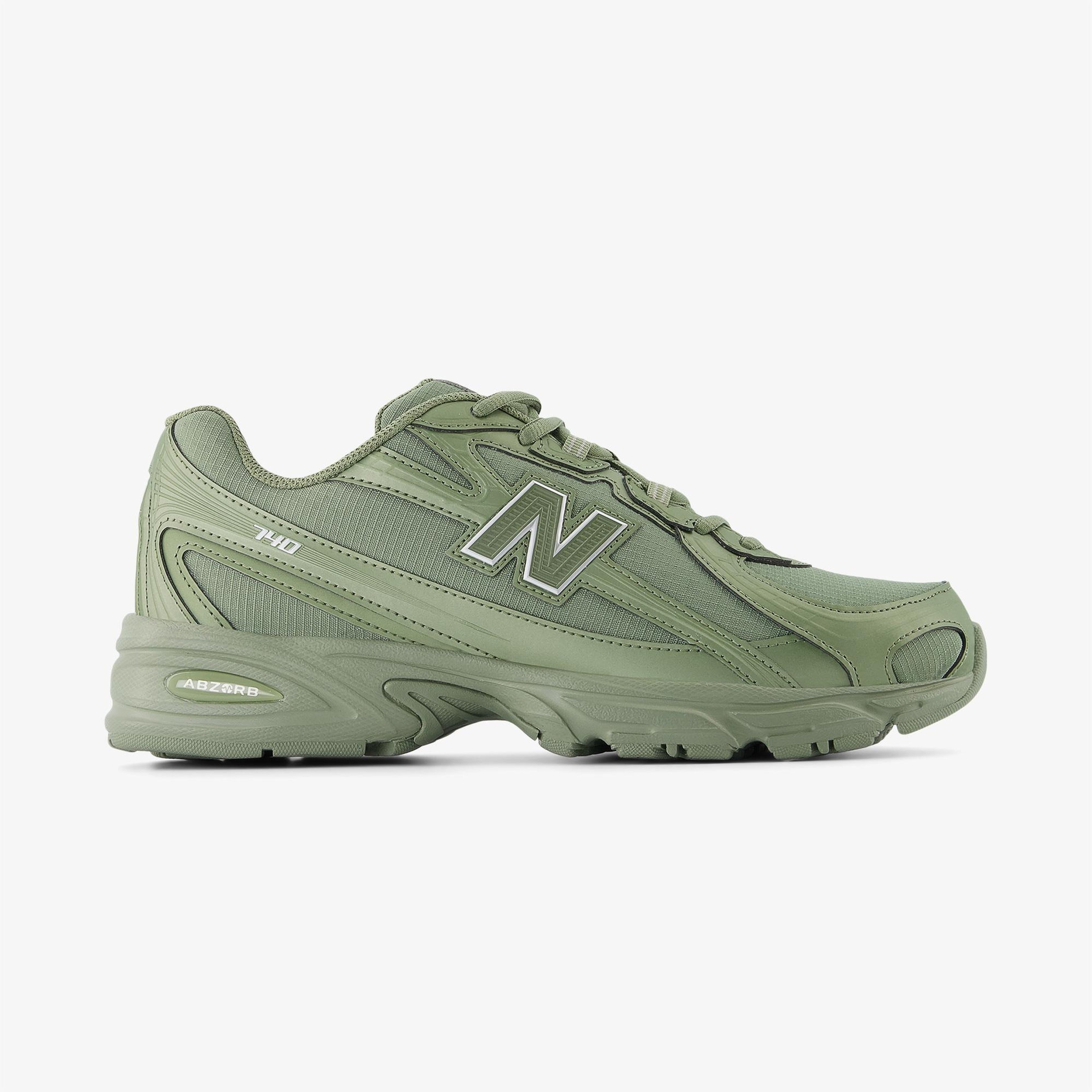 New Balance 740 Unisex Yeşil Spor Ayakkabı