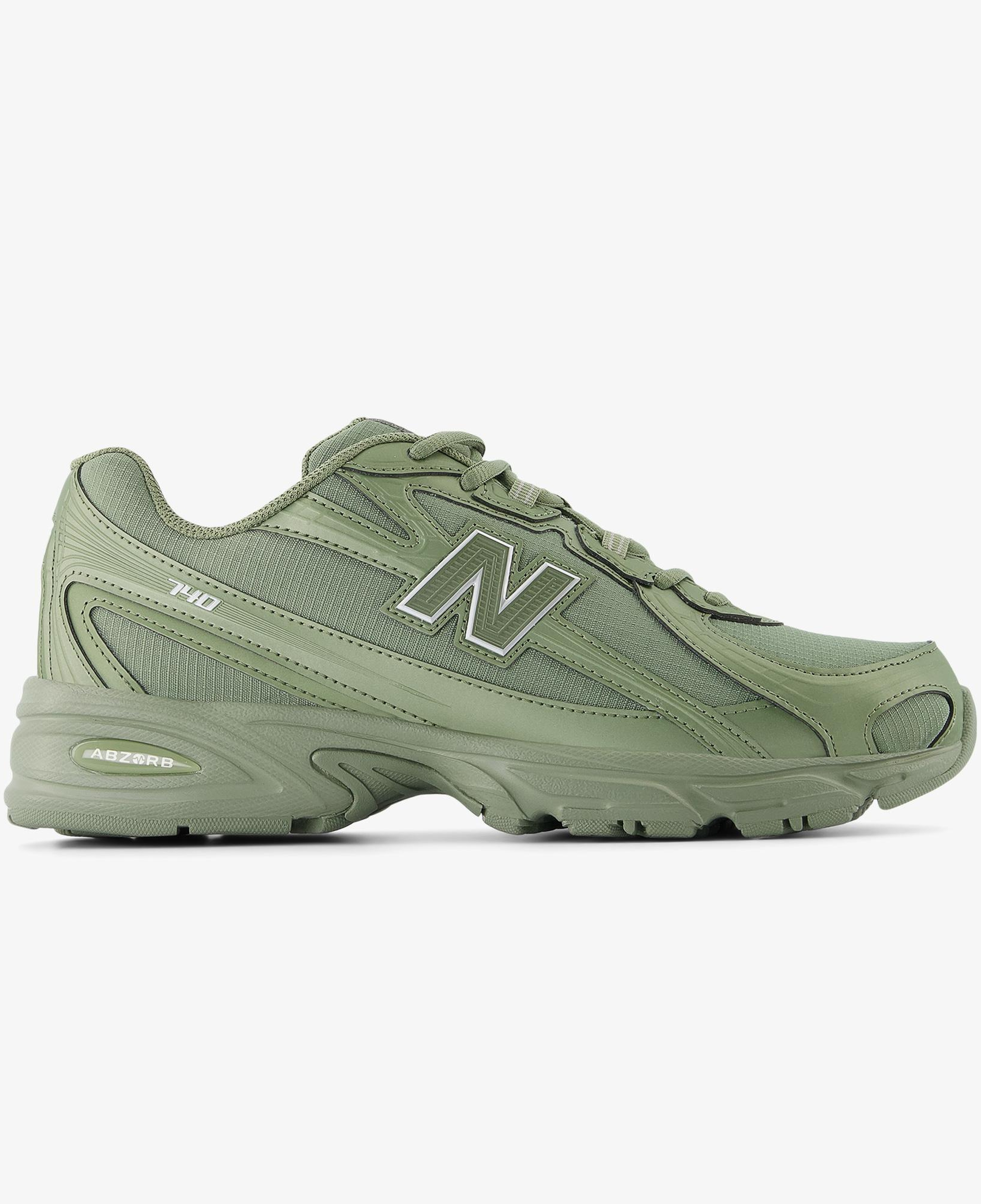 New Balance 740 Unisex Yeşil Spor Ayakkabı