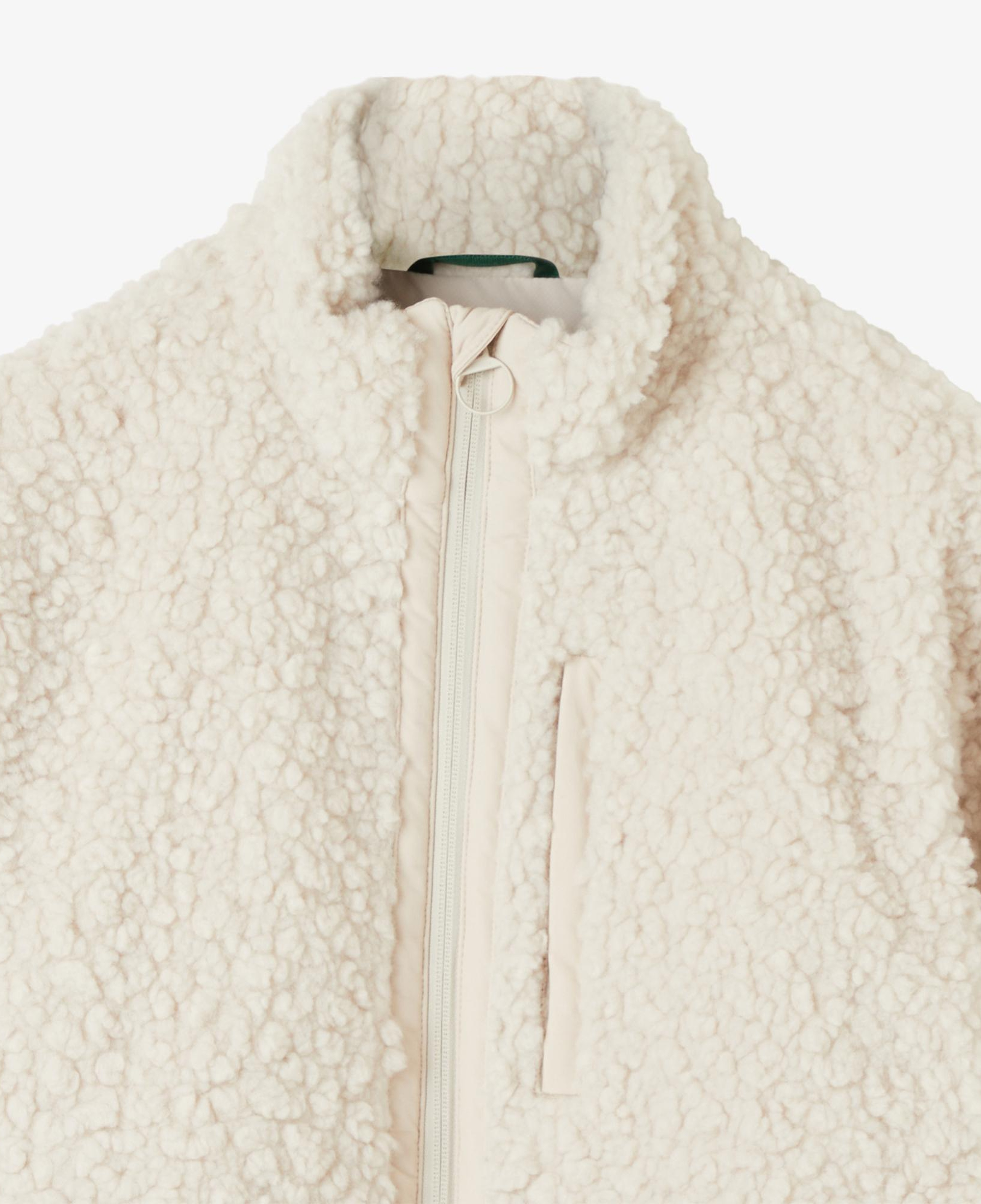 Lacoste Kadın Dik Yaka Beyaz Ceket