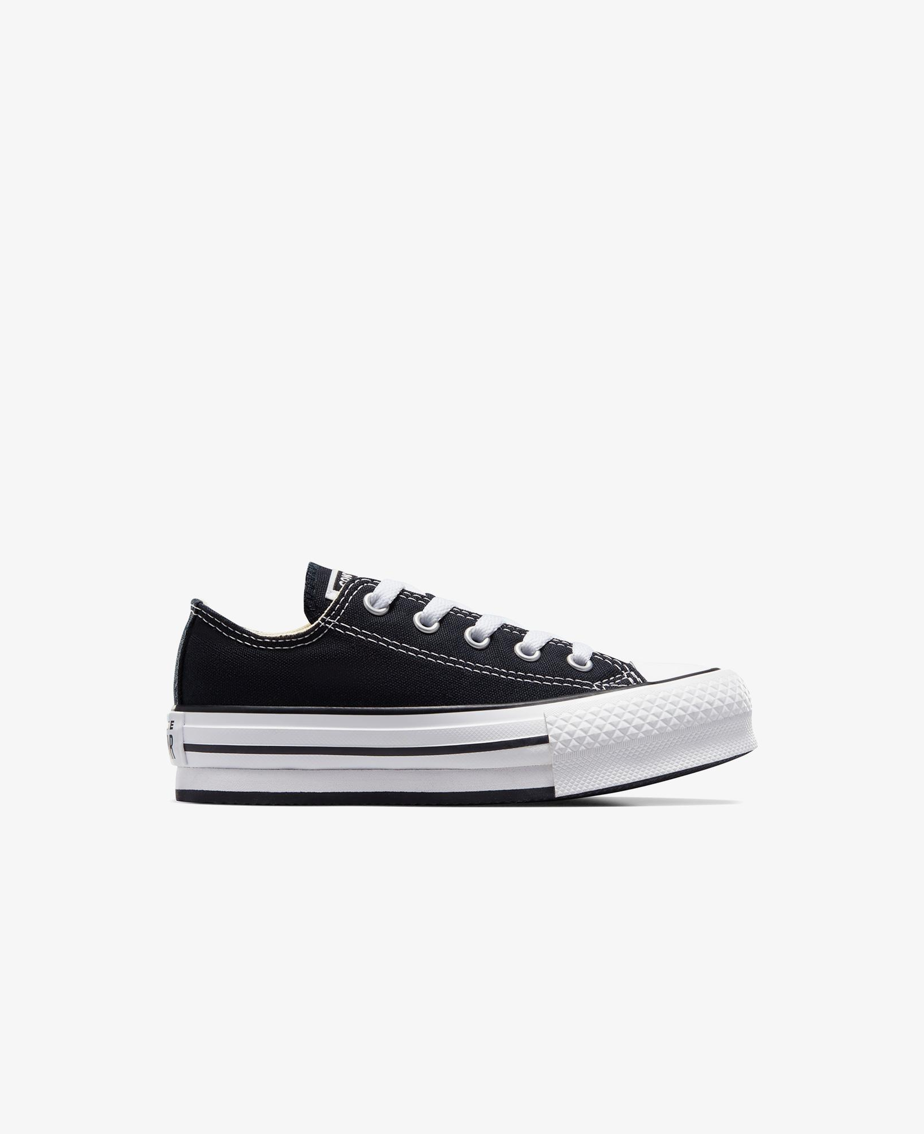 Converse Chuck Taylor All Star Eva Lift Çocuk Siyah Platform Sneaker