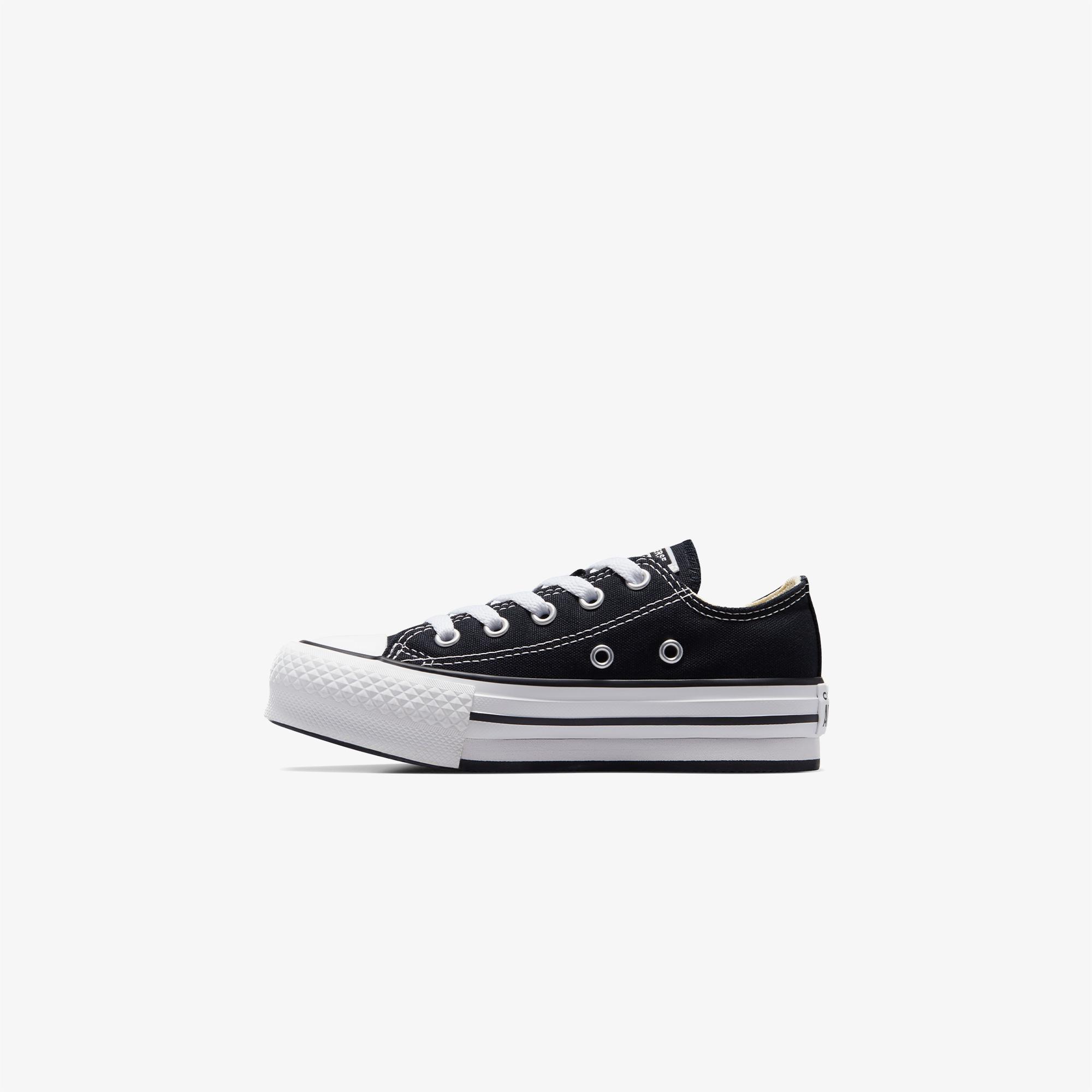 Converse Chuck Taylor All Star Eva Lift Çocuk Siyah Platform Sneaker