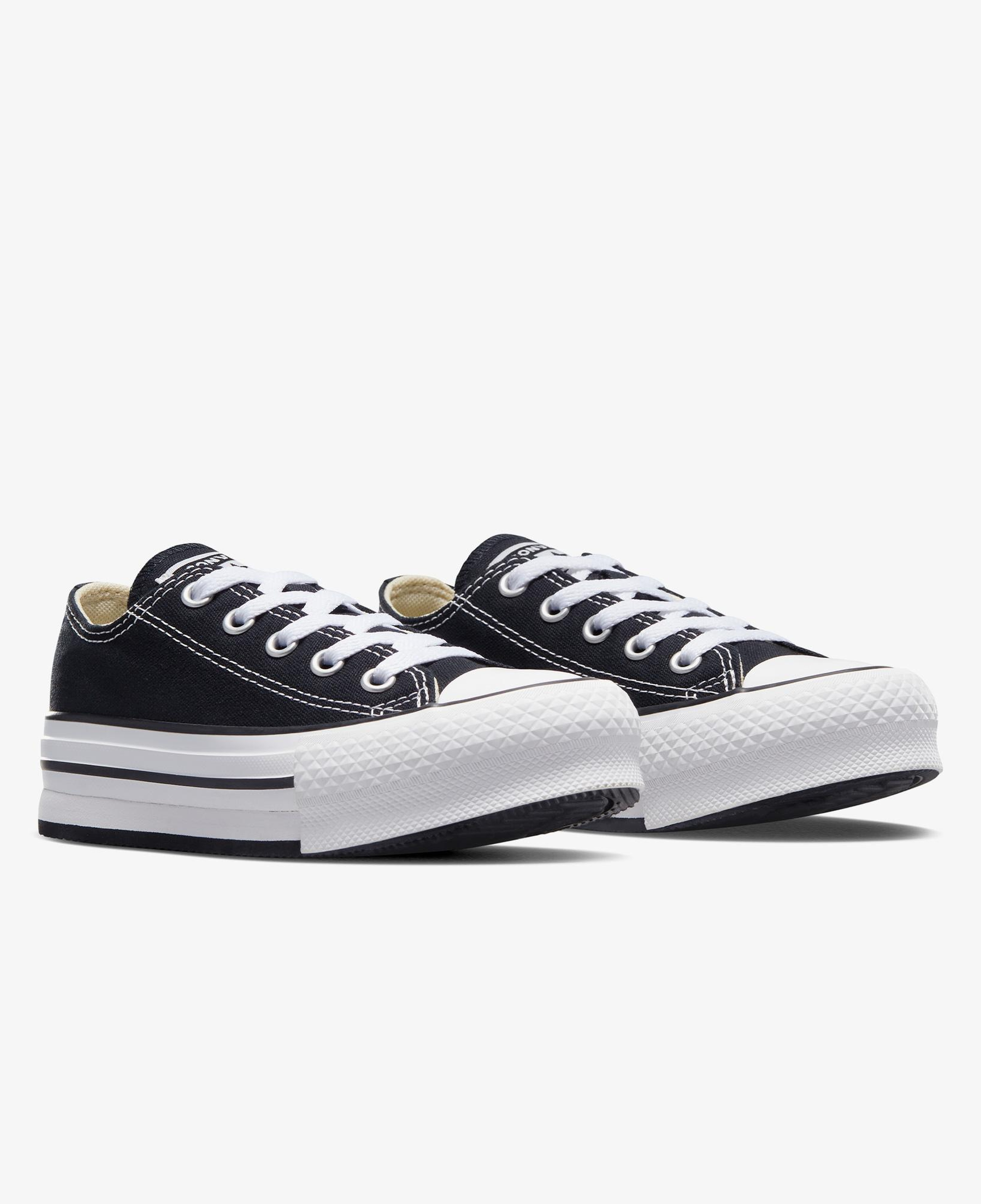 Converse Chuck Taylor All Star Eva Lift Çocuk Siyah Platform Sneaker