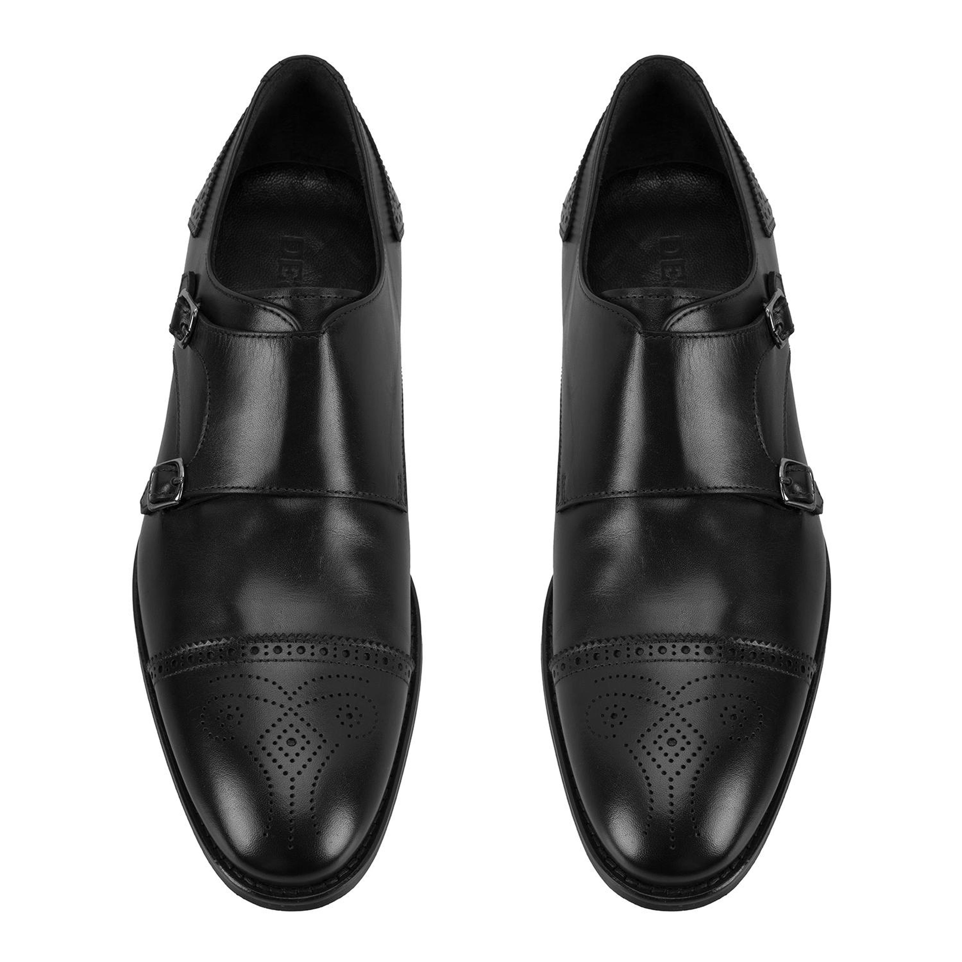 Olian Siyah Klasik Erkek Deri Ayakkabı