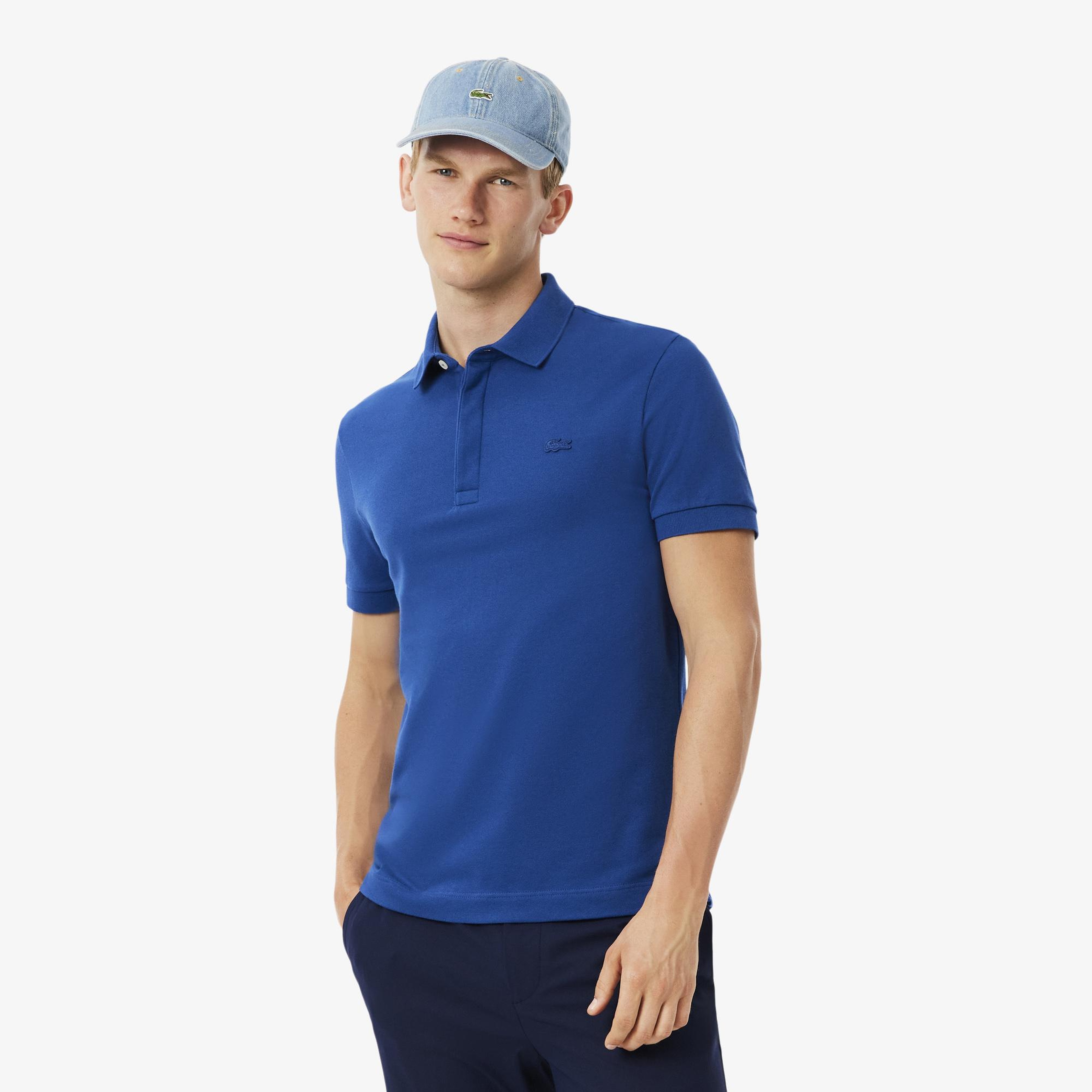Lacoste Paris Erkek Regular Fit Koyu Mavi Polo