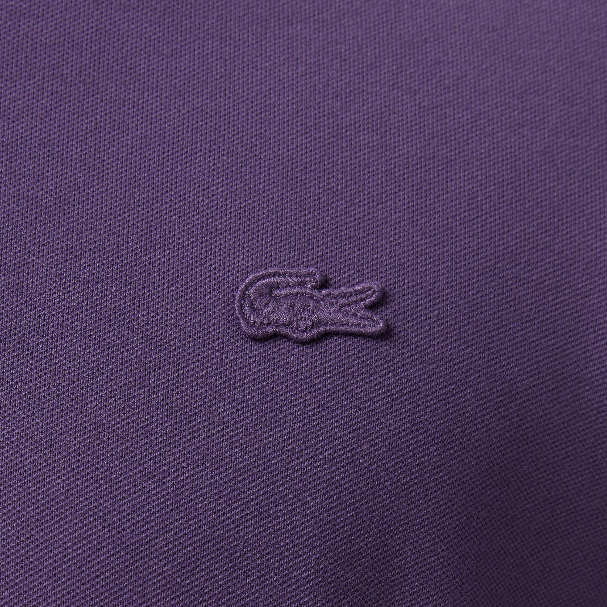 Lacoste Paris Erkek Regular Fit Mor Polo