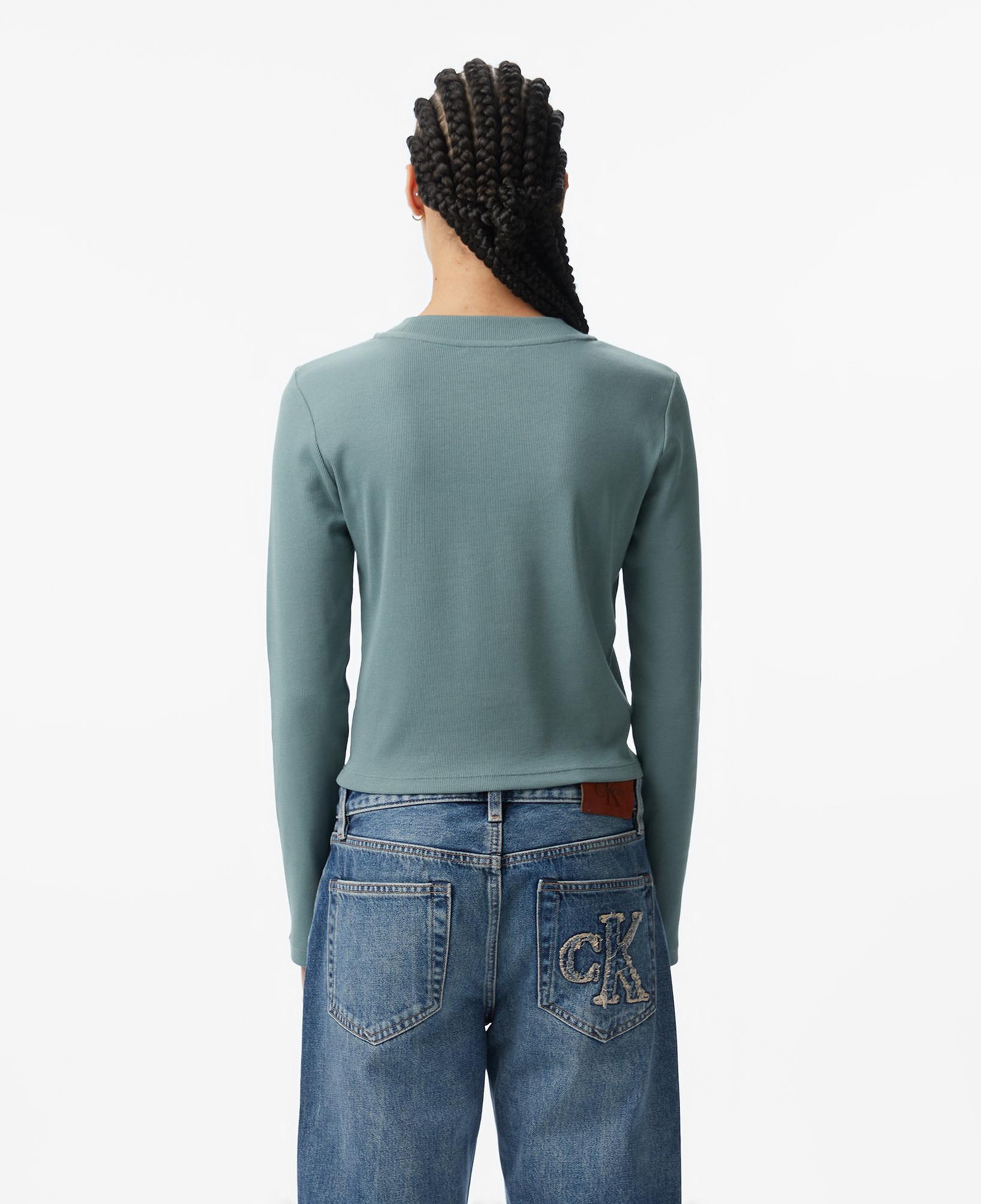 Calvin Klein Monologo Baby Kadın Gri T-Shirt