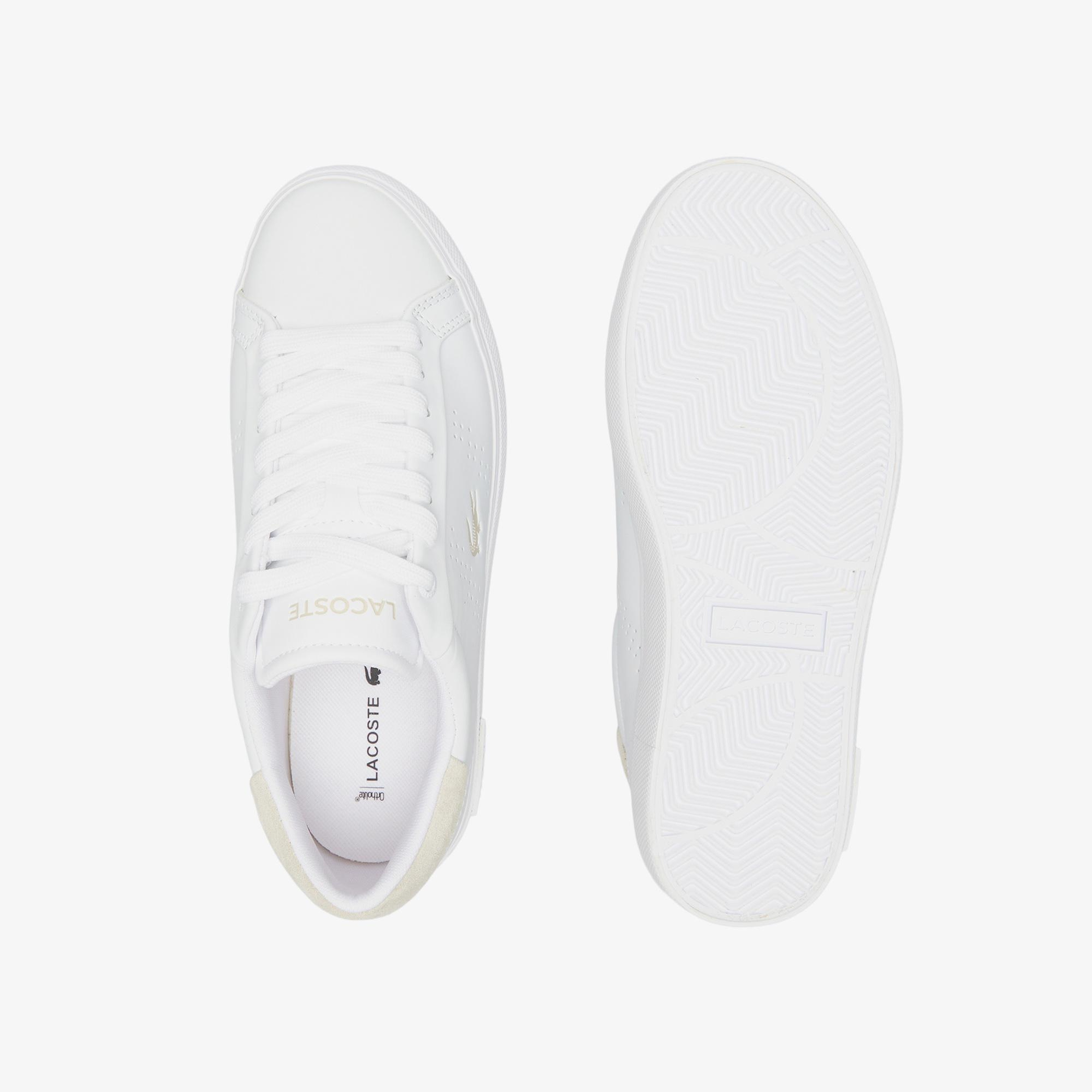 Lacoste Powercourt 2.0 Kadın Beyaz Sneaker