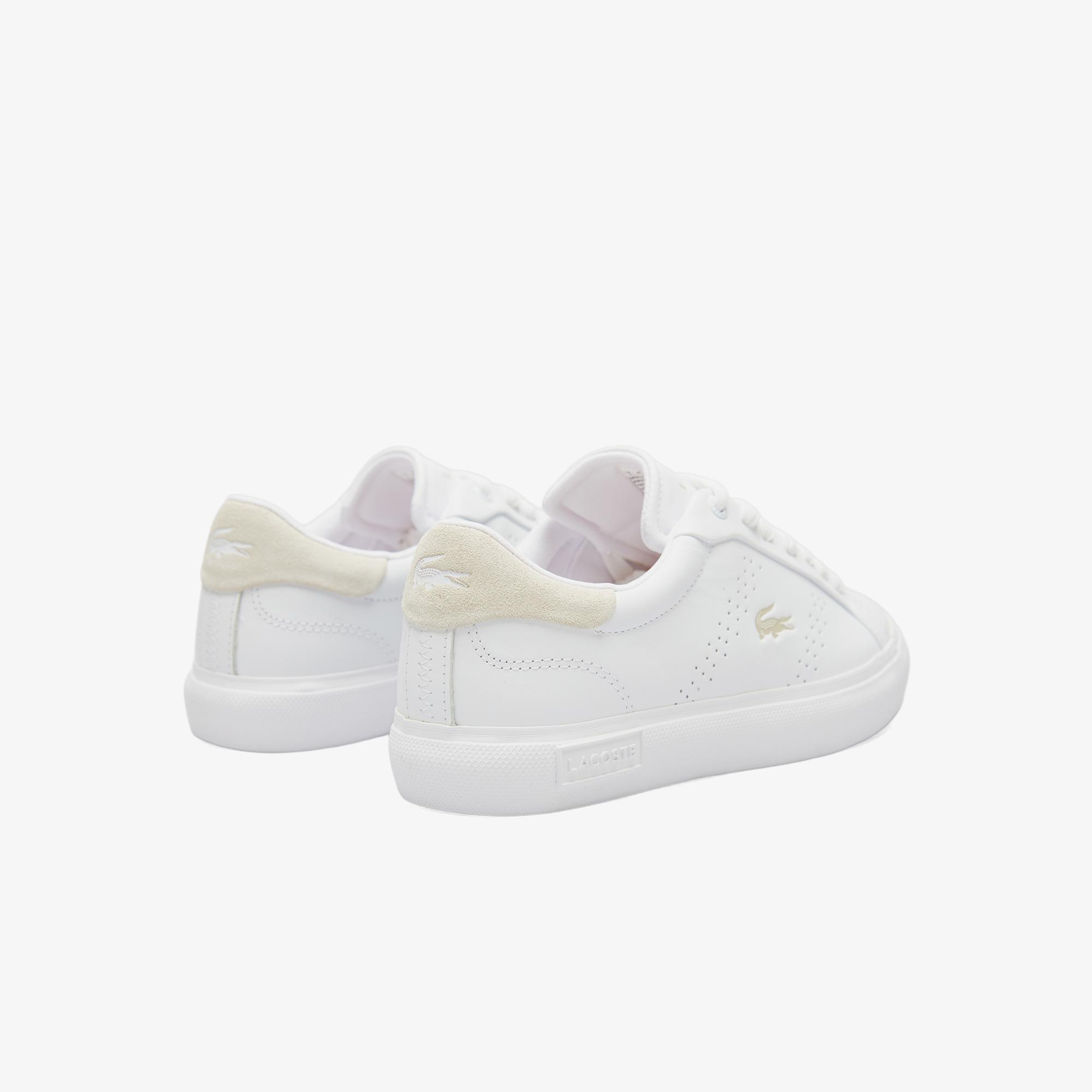 Lacoste Powercourt 2.0 Kadın Beyaz Sneaker