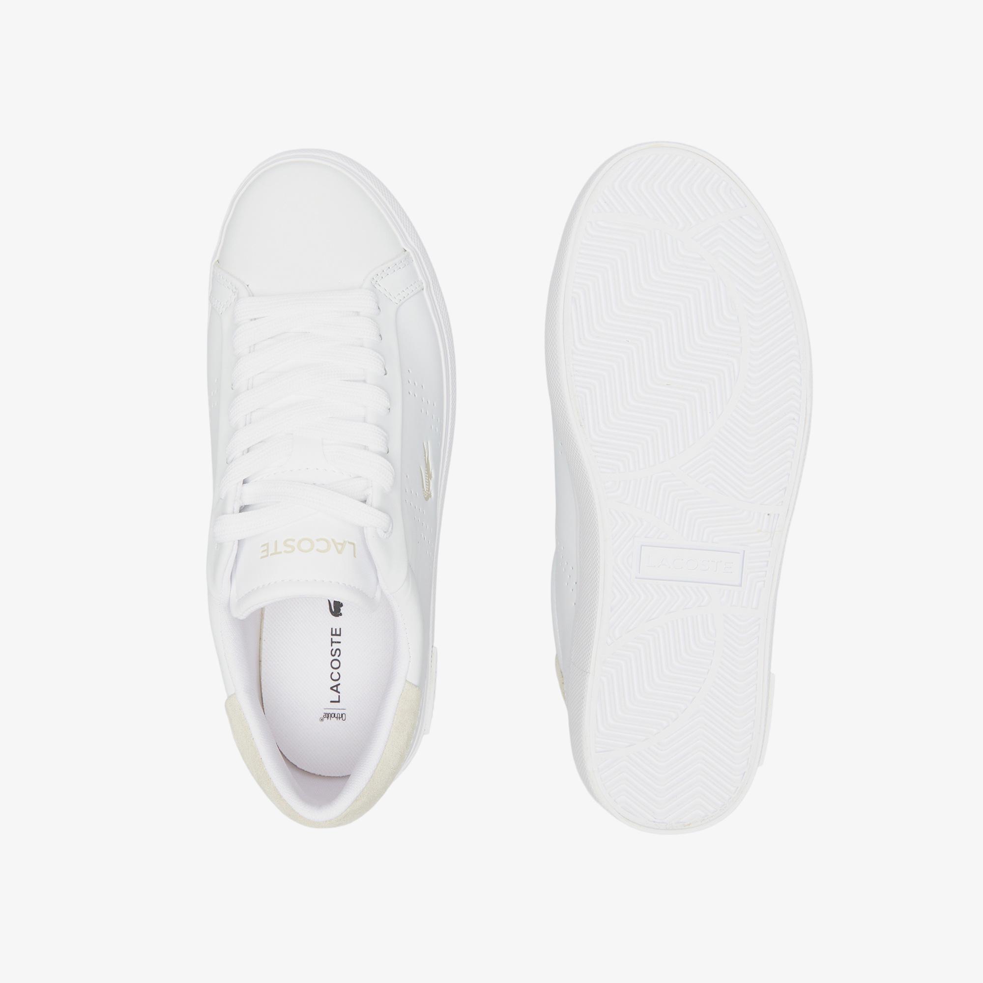 Lacoste Powercourt 2.0 Kadın Beyaz Sneaker