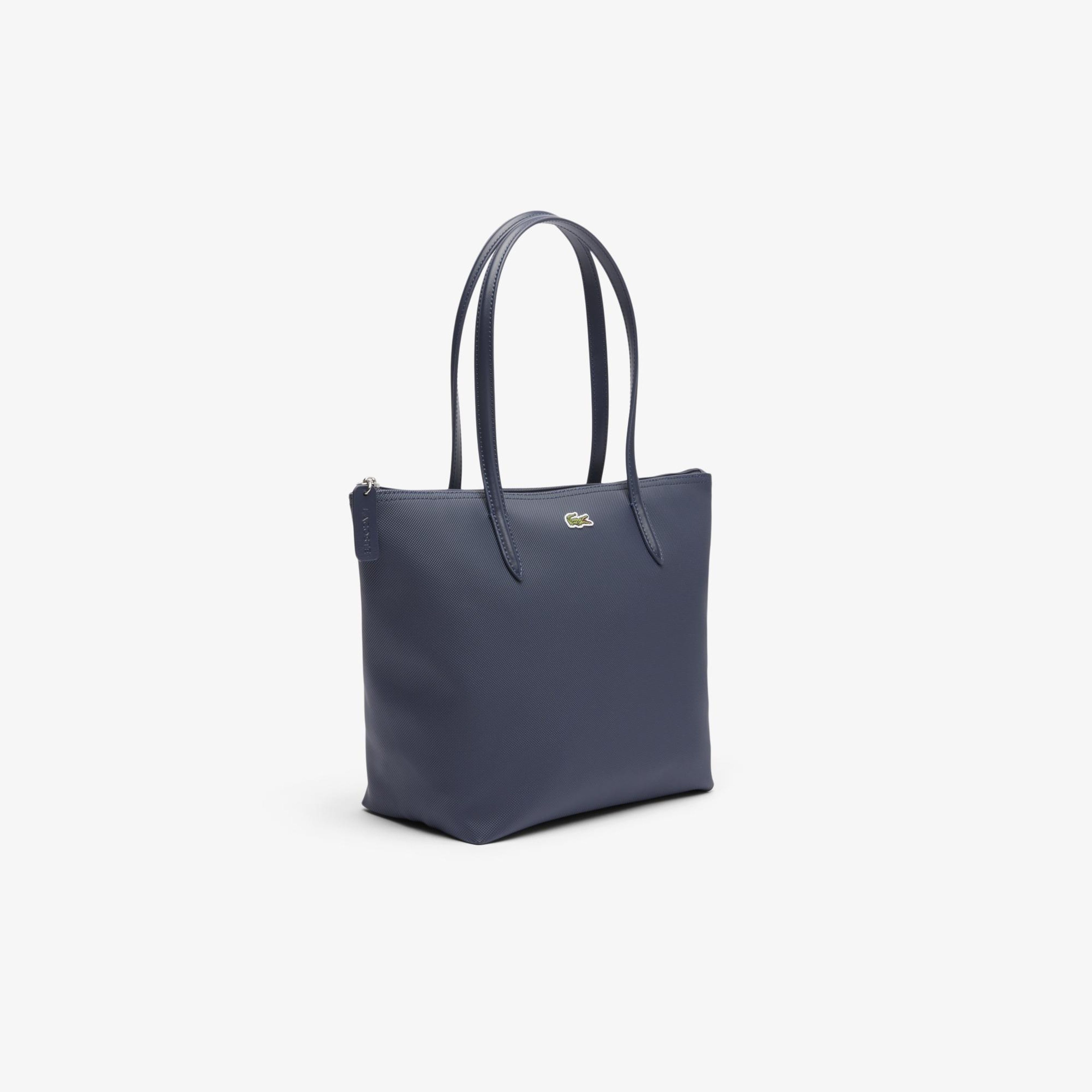 Lacoste Small L.12.12 Kadın Lacivert Omuz Çantası