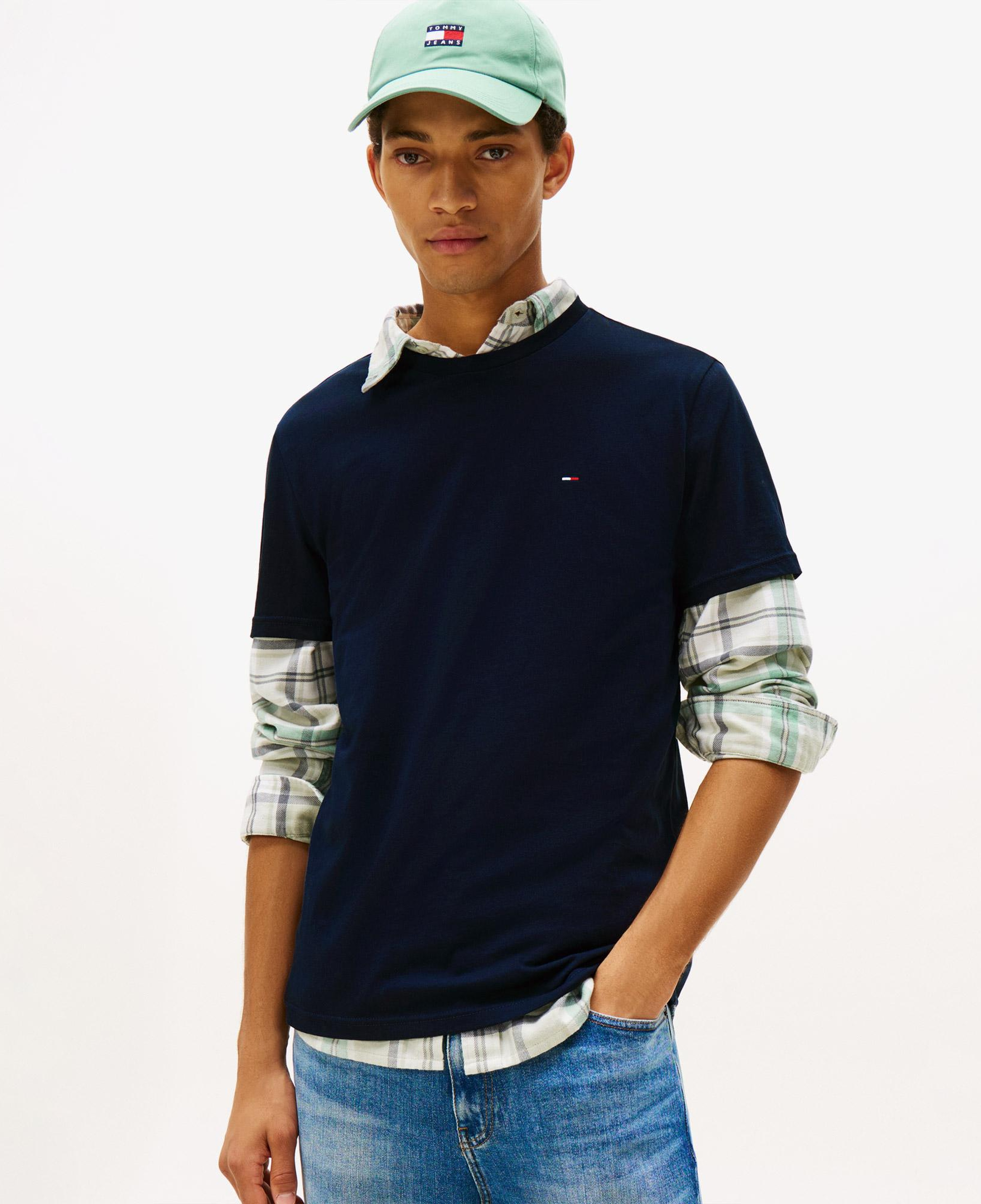 Tommy Hilfiger Classic Flag Erkek Renkli T-Shirt