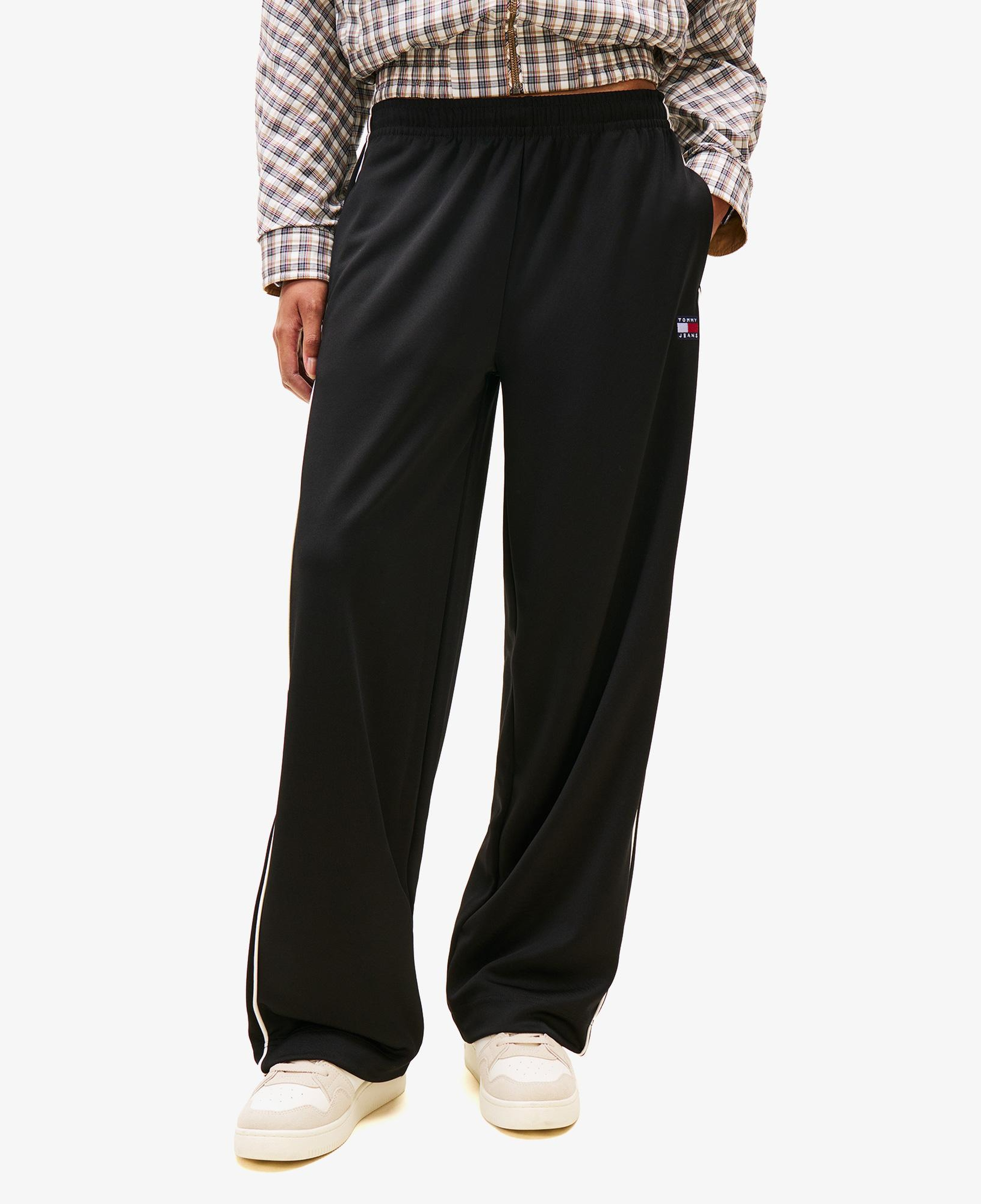 Tommy Hilfiger Badge Kadın Siyah Eşofman Altı