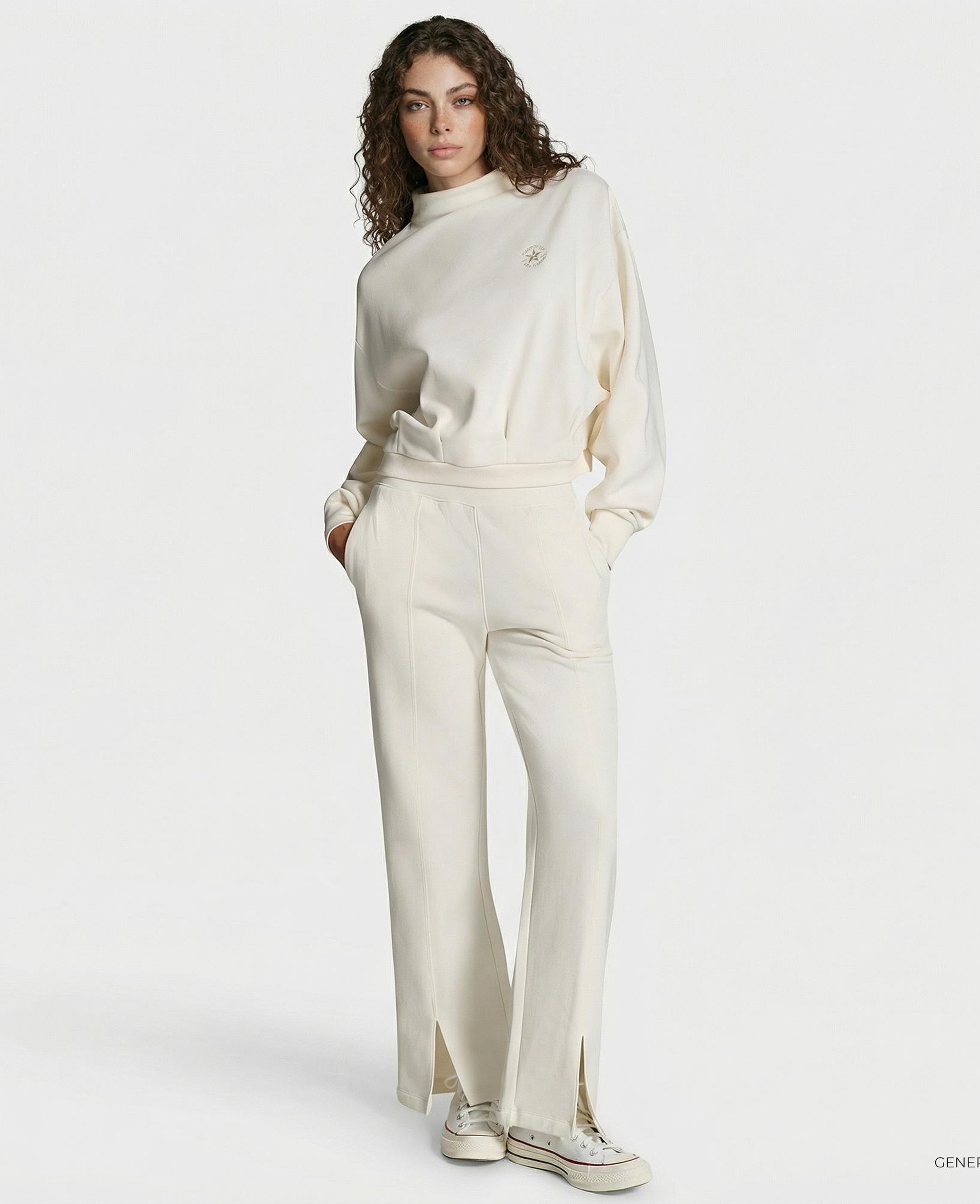 Converse Kadın Krem Pantolon