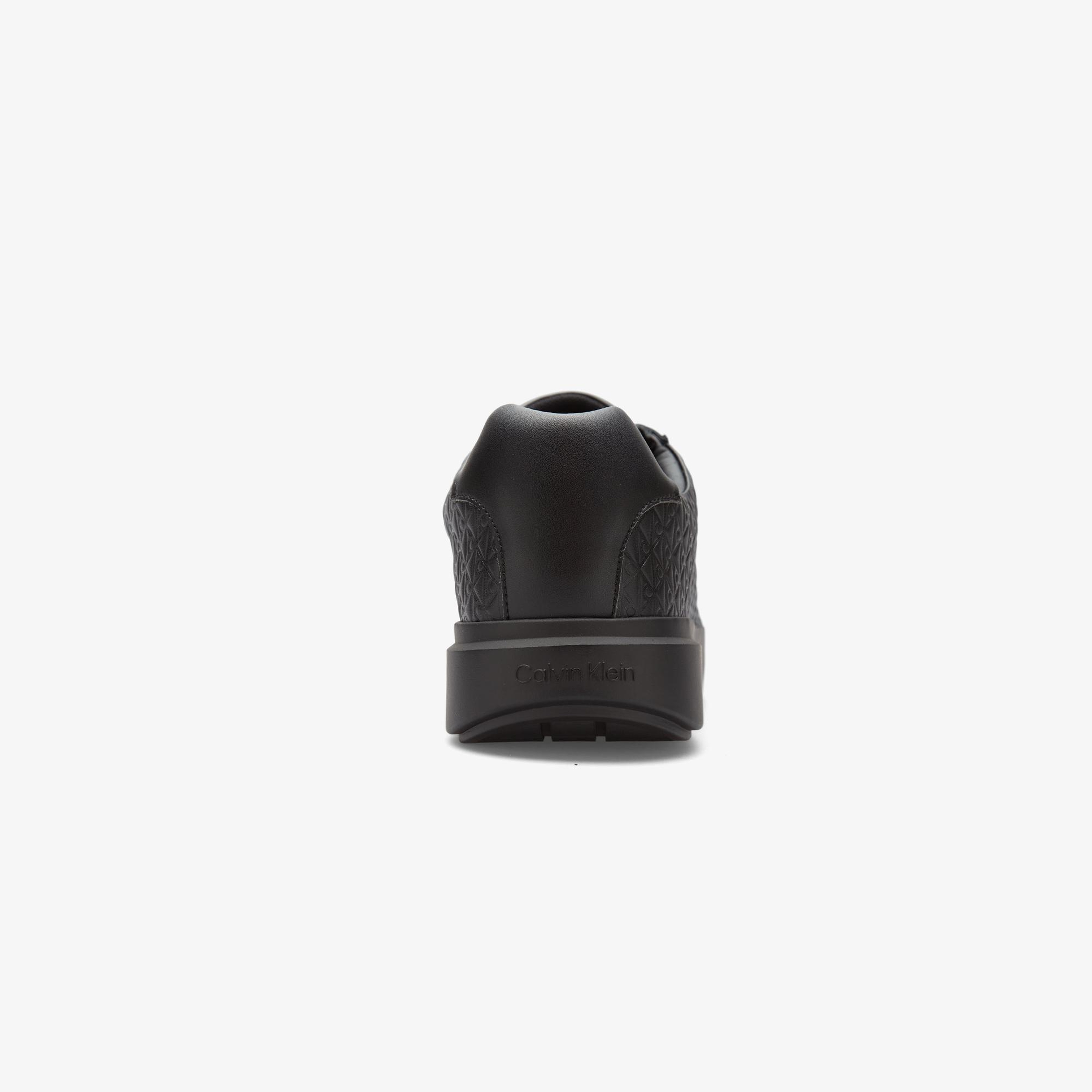 Calvin Klein Chunky Cupsole Lace Up Erkek Siyah Sneaker