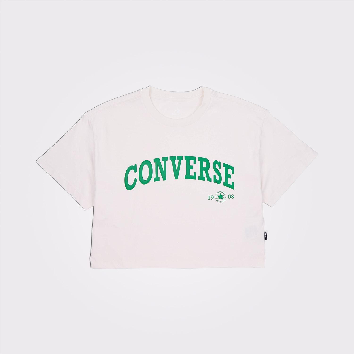 Converse Collegiate Gold Kadın Krem T-Shirt