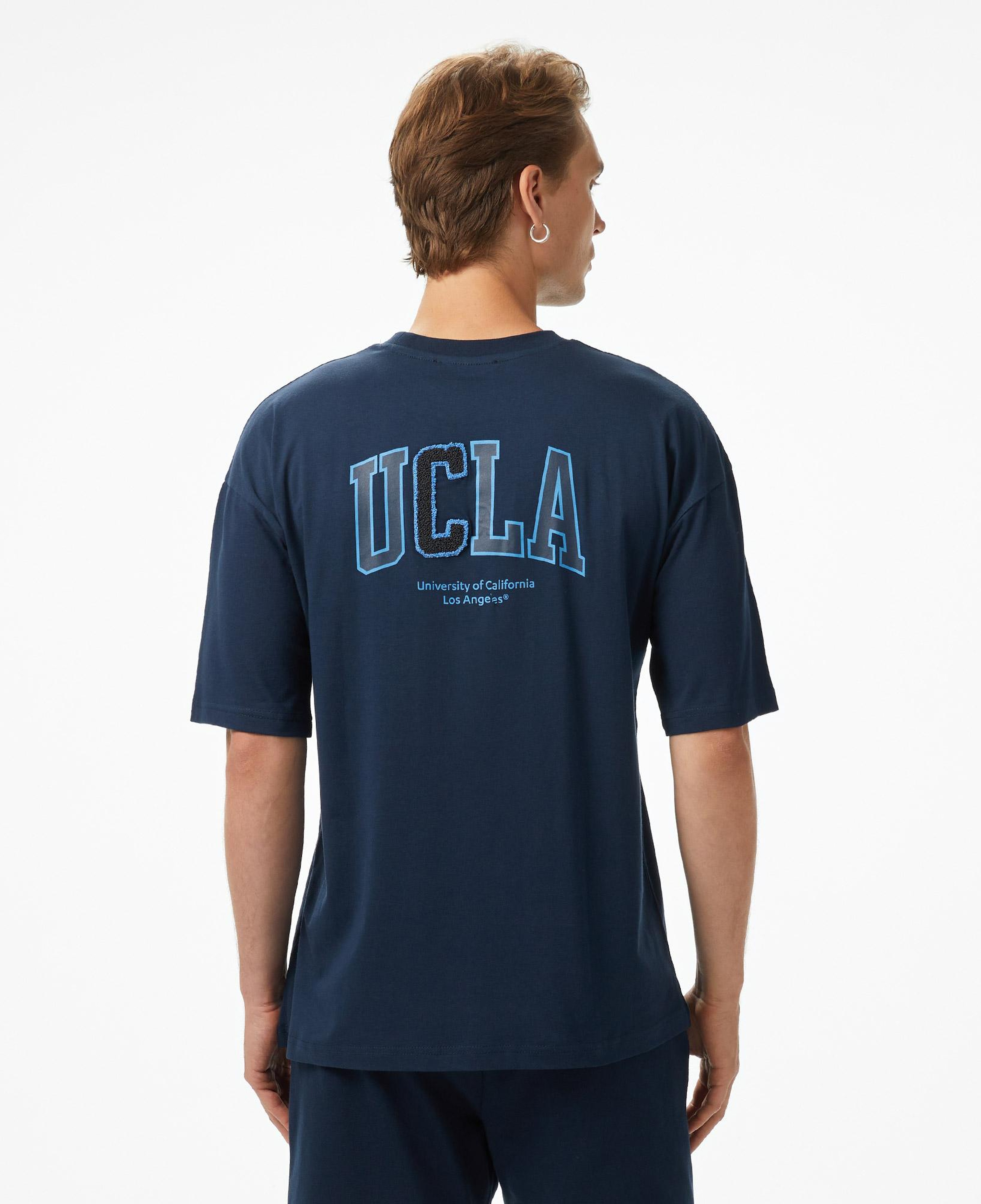 Ucla Sinclair Erkek Lacivert Bisiklet Yaka T-Shirt