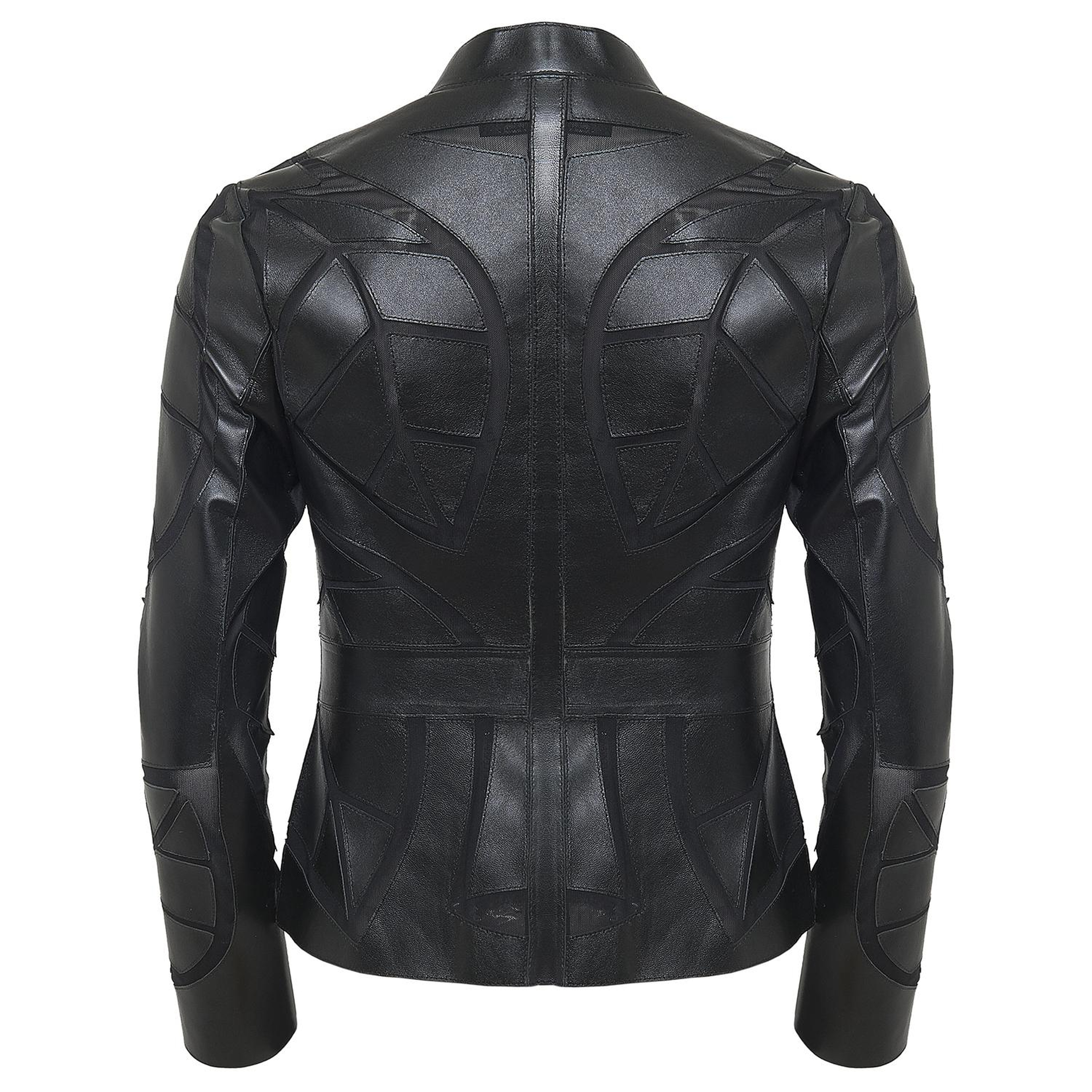 Origa Kadın Yaprak Panelli Deri Ceket