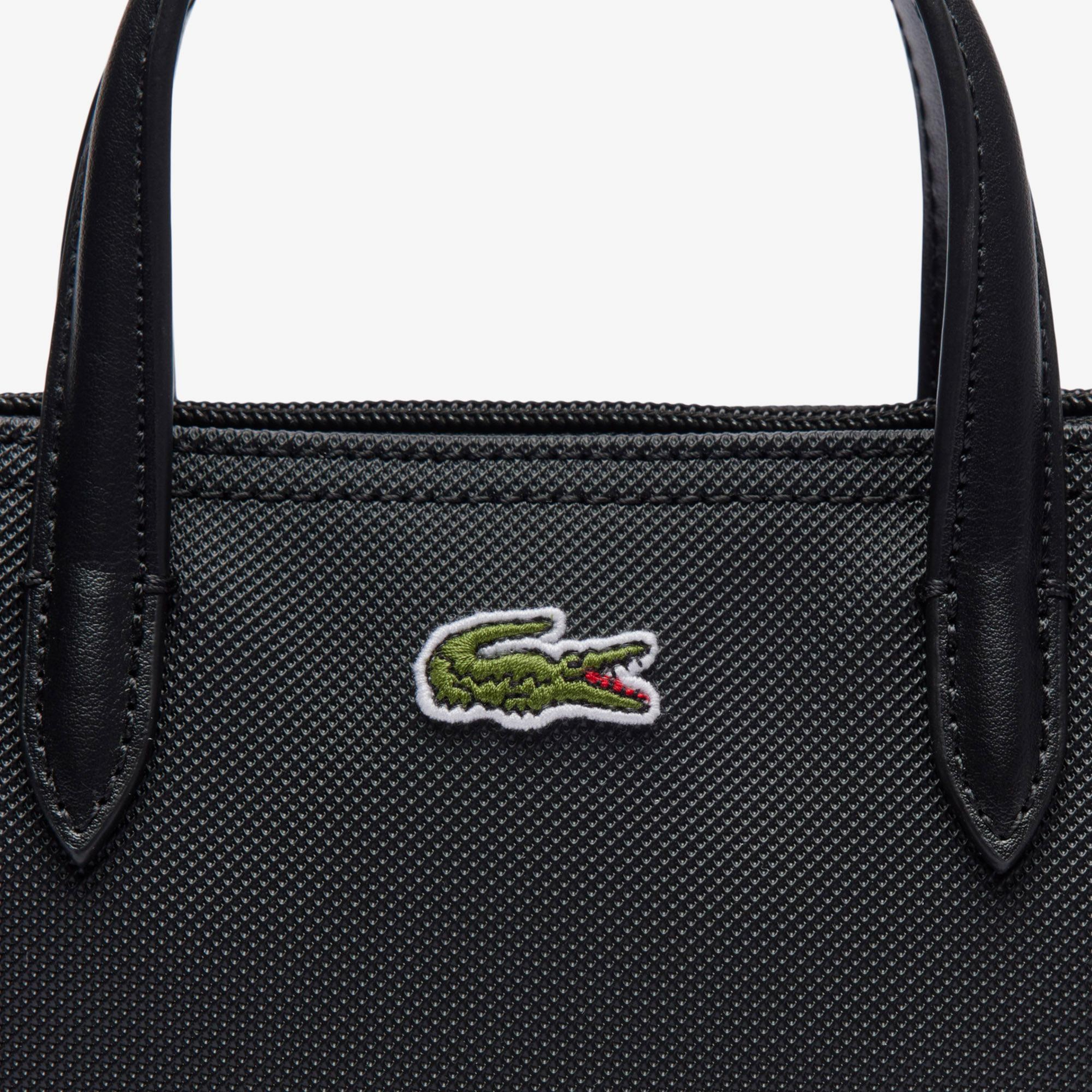 Lacoste L.12.12 Kadın Siyah Postacı Çantası