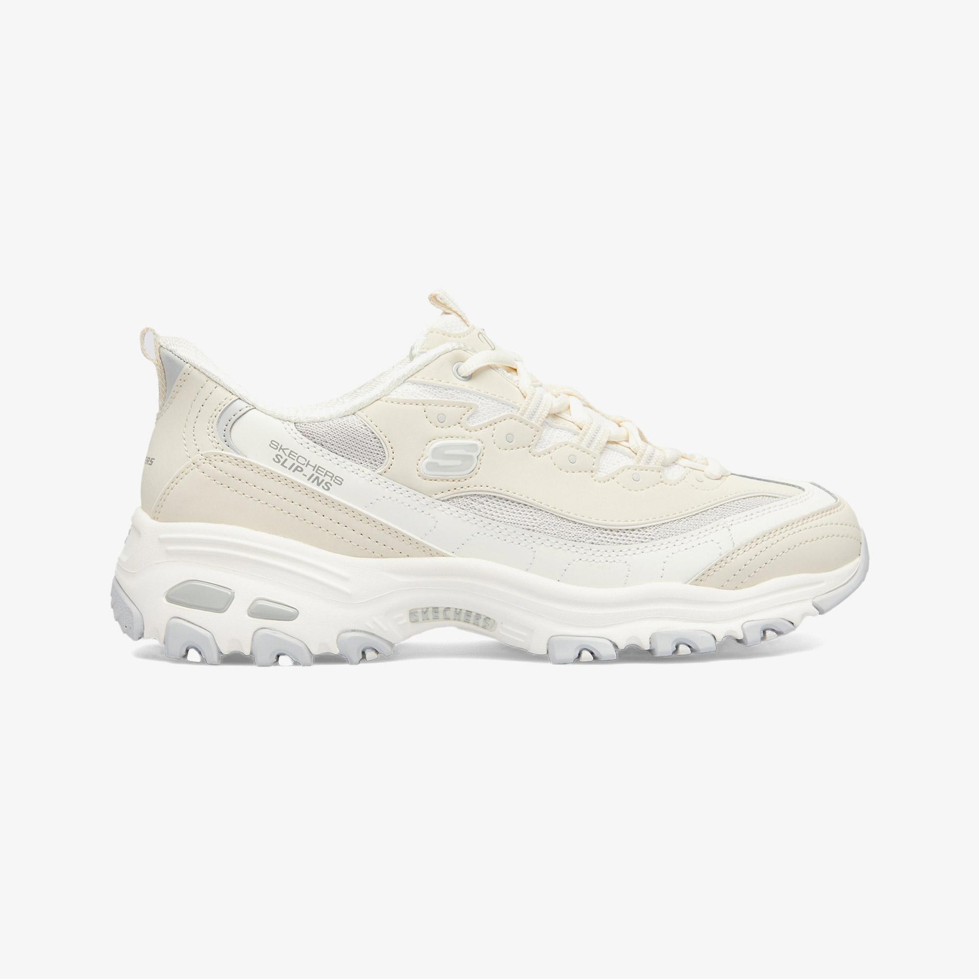 Skechers D'lites Smooth Nostalgıa Kadın Beyaz Sneaker