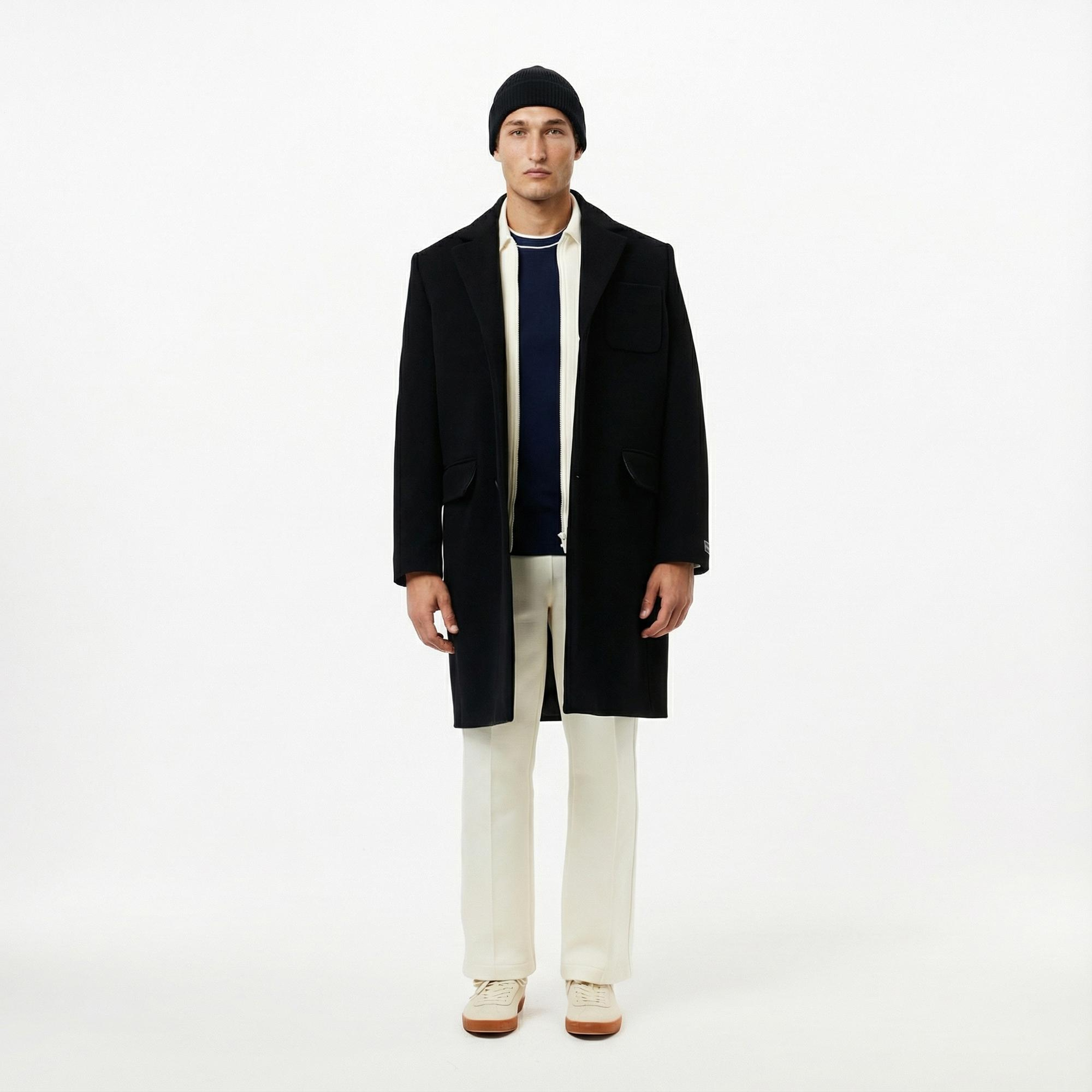 Lacoste Erkek Regular Fit Bisiklet Yaka Lacivert T-Shirt