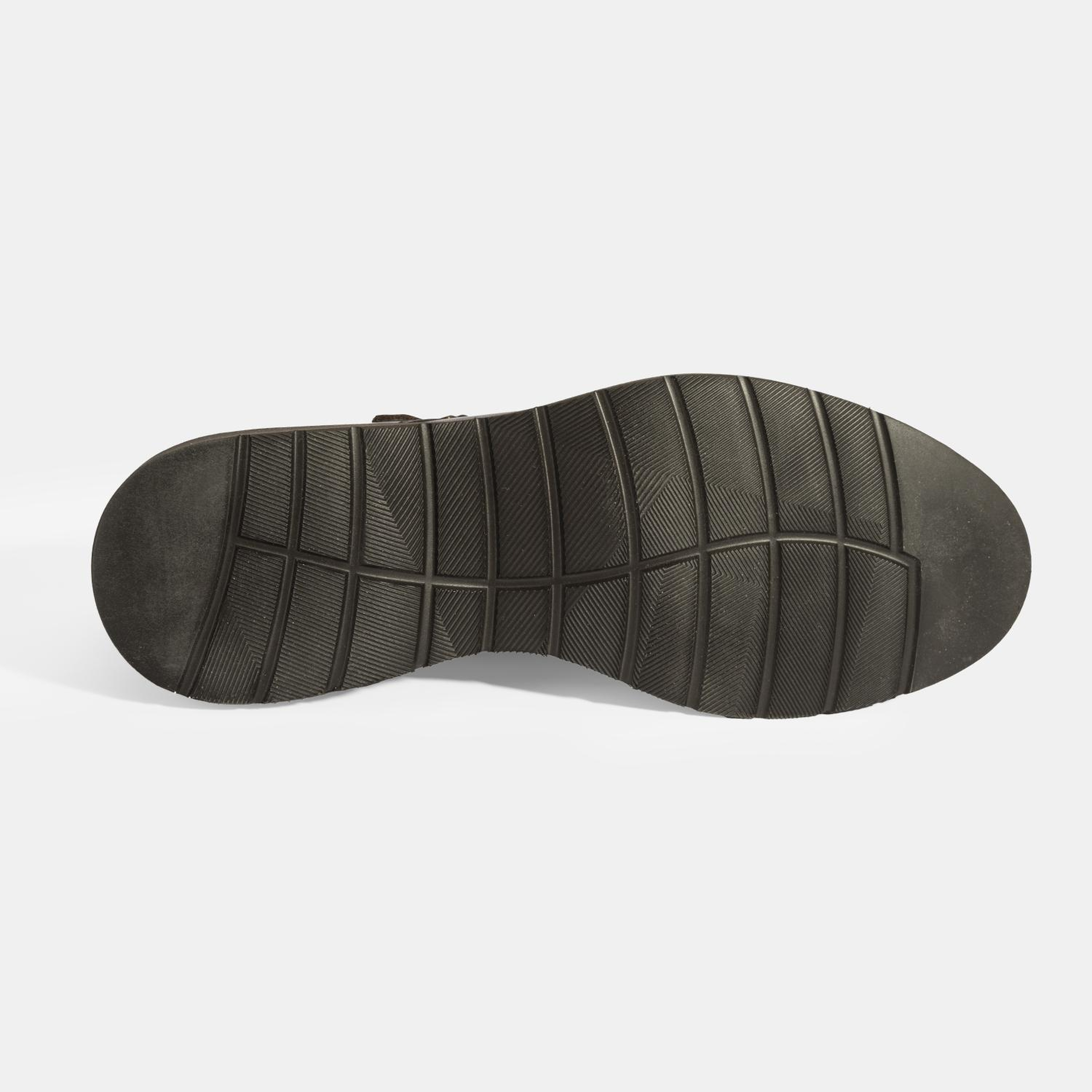 Erkek Kahve Metal Toka Detaylı Deri Klasik Ayakkabı