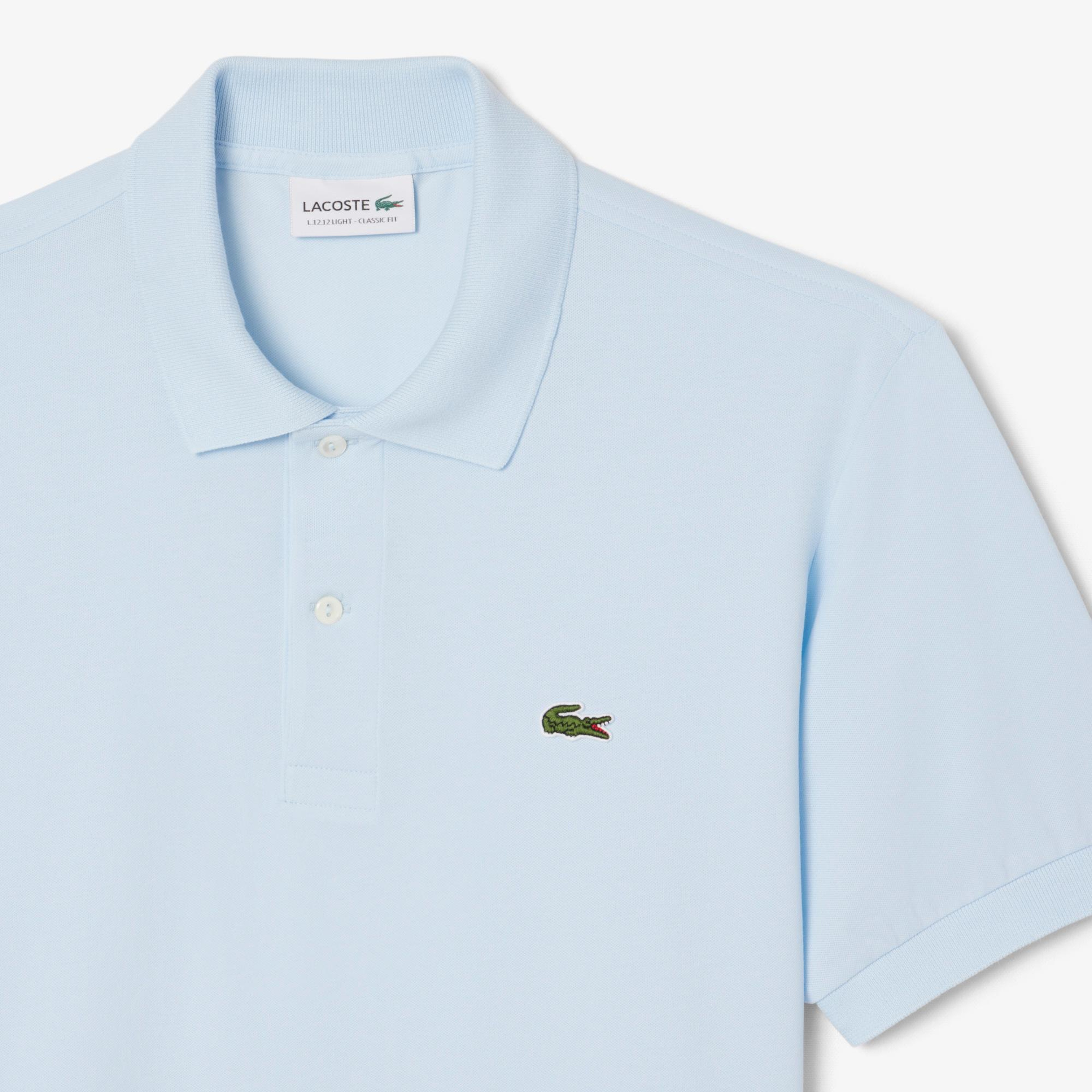Lacoste L.12.12 Light Erkek Classic Fit Açık Mavi Polo