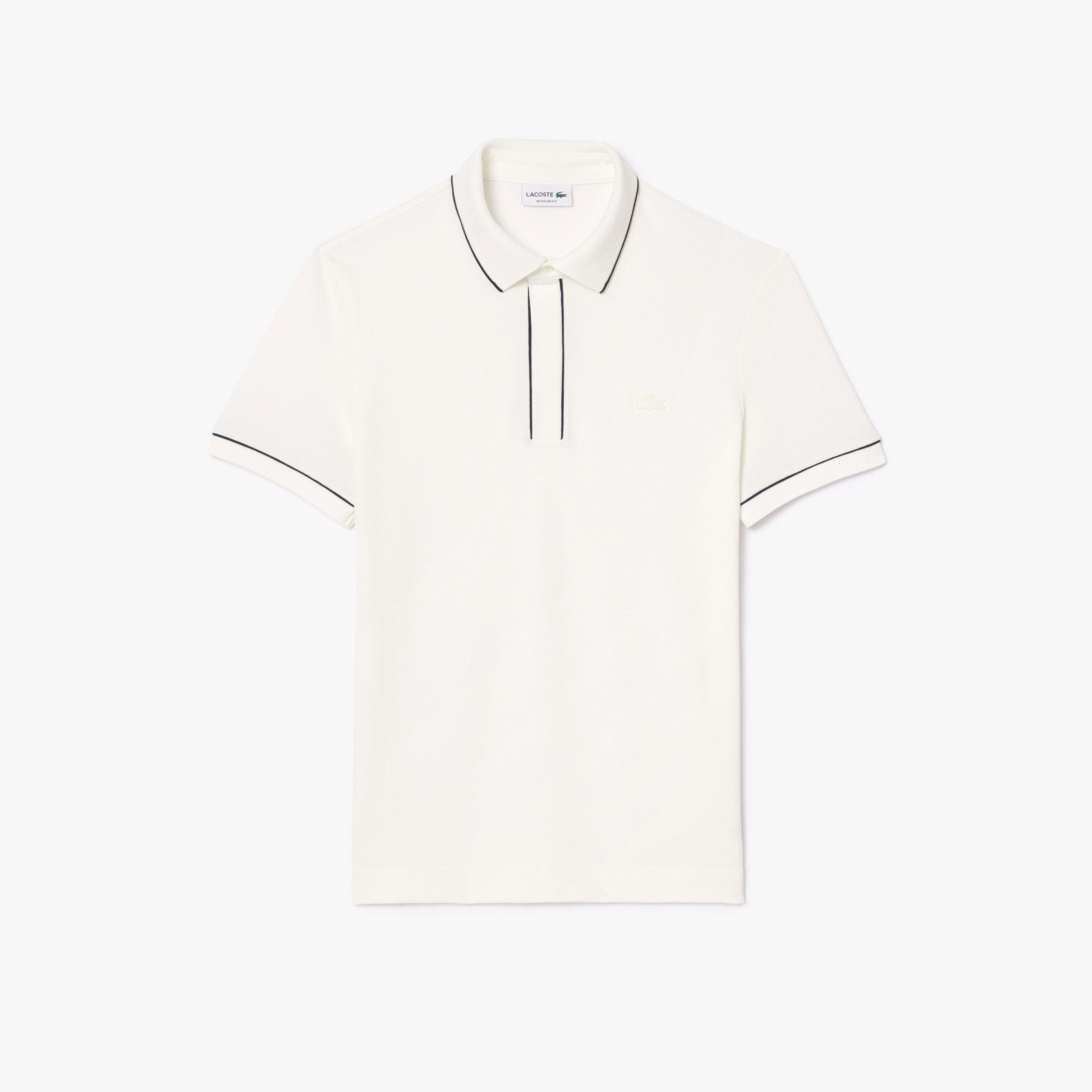 Lacoste Paris Erkek Regular Fit Beyaz Polo