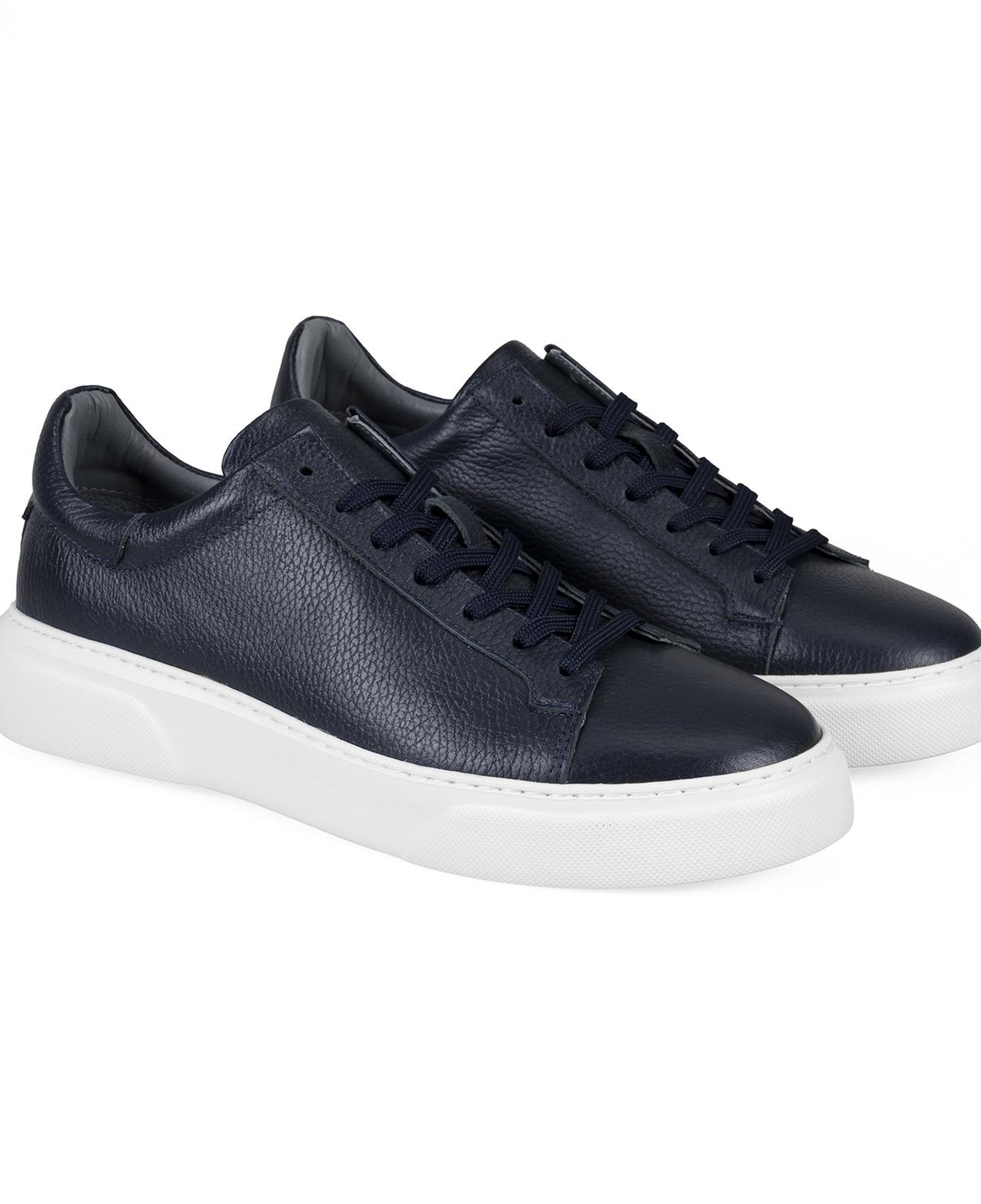 Marlon Lacivert Erkek Deri Günlük Ayakkabı