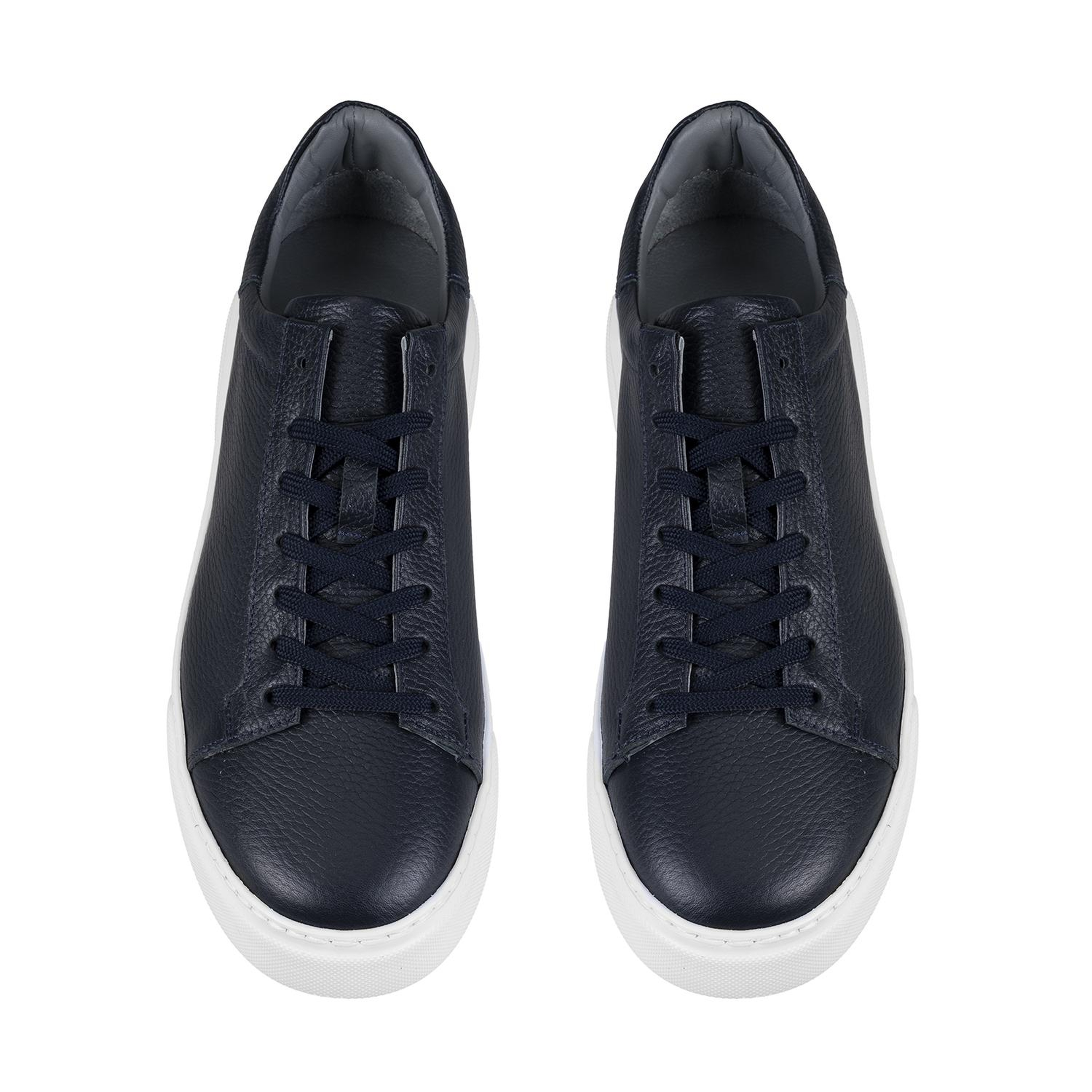 Marlon Lacivert Erkek Deri Günlük Ayakkabı