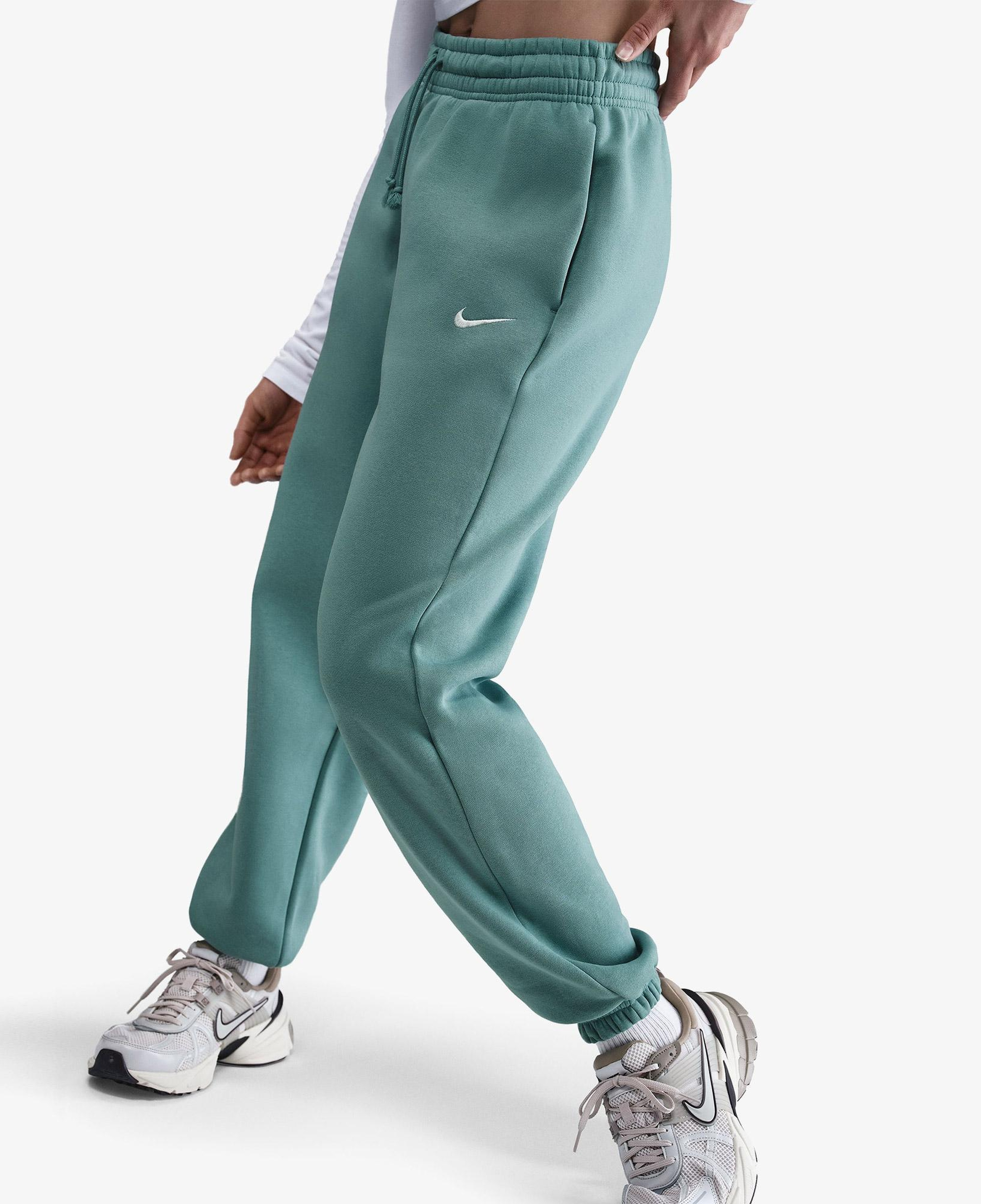 Nike Sportswear Phoenix Fleece Kadın Yeşil Eşofman Altı