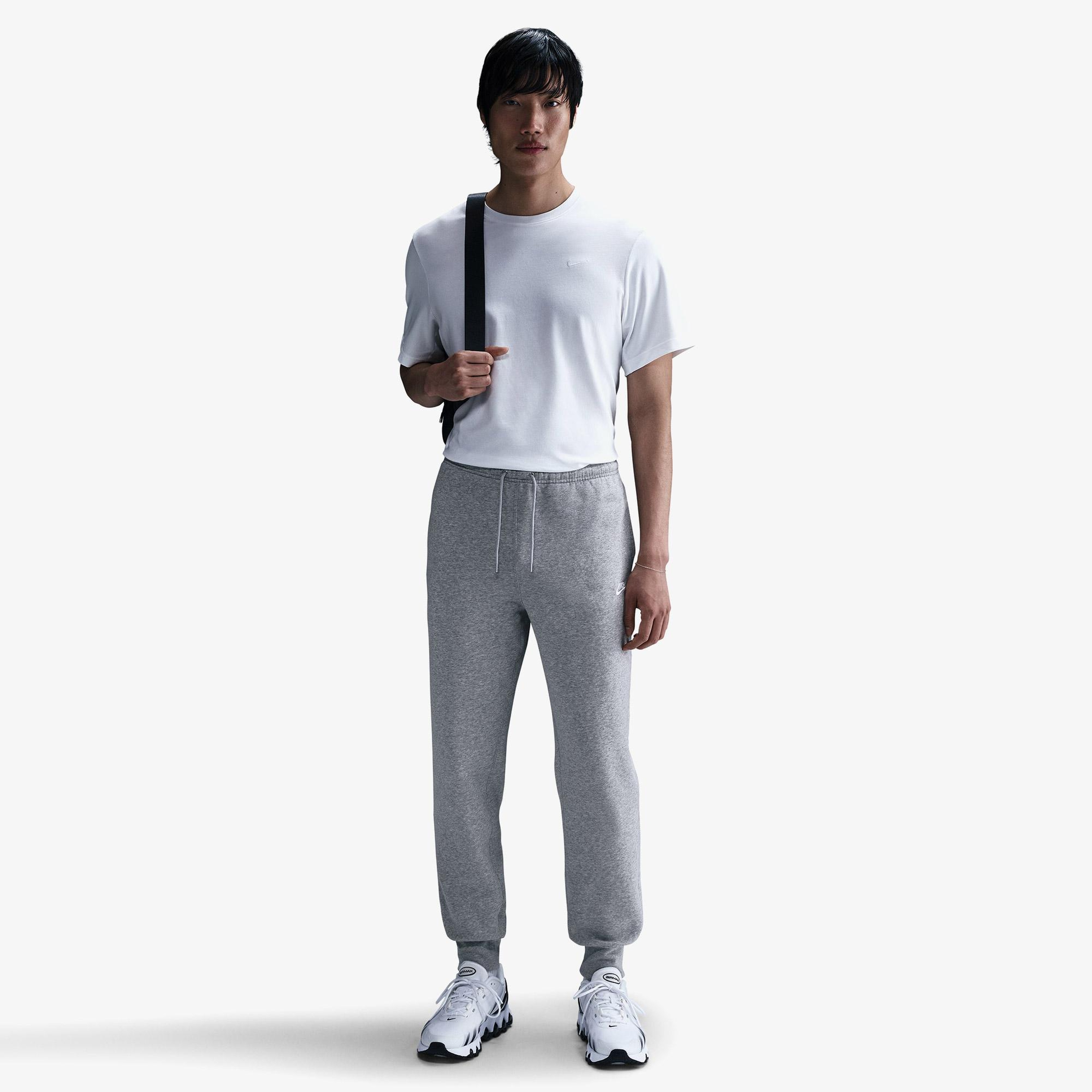 Nike Club Erkek Gri Eşofman Altı