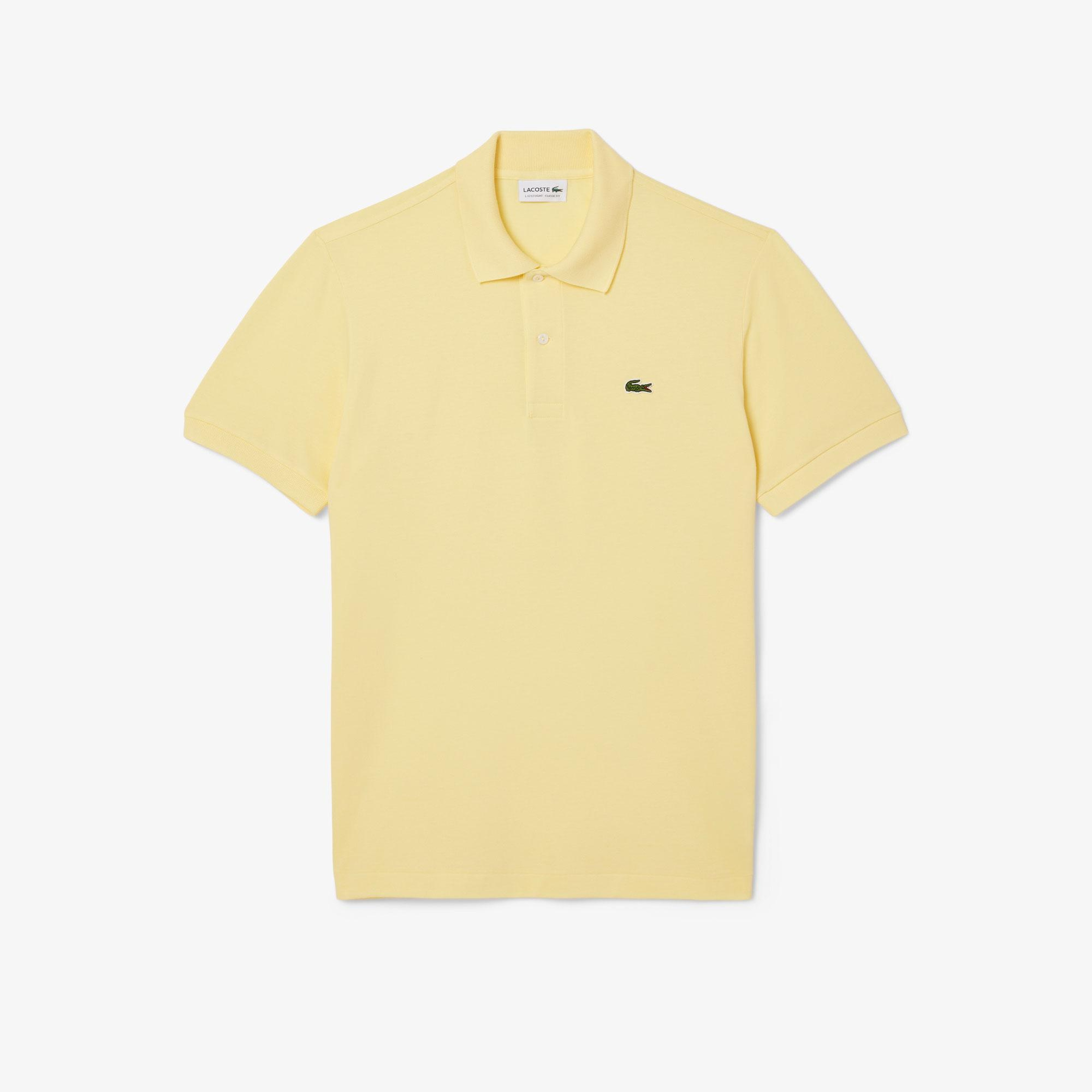 Lacoste L.12.12 Light Erkek Classic Fit Sarı Polo