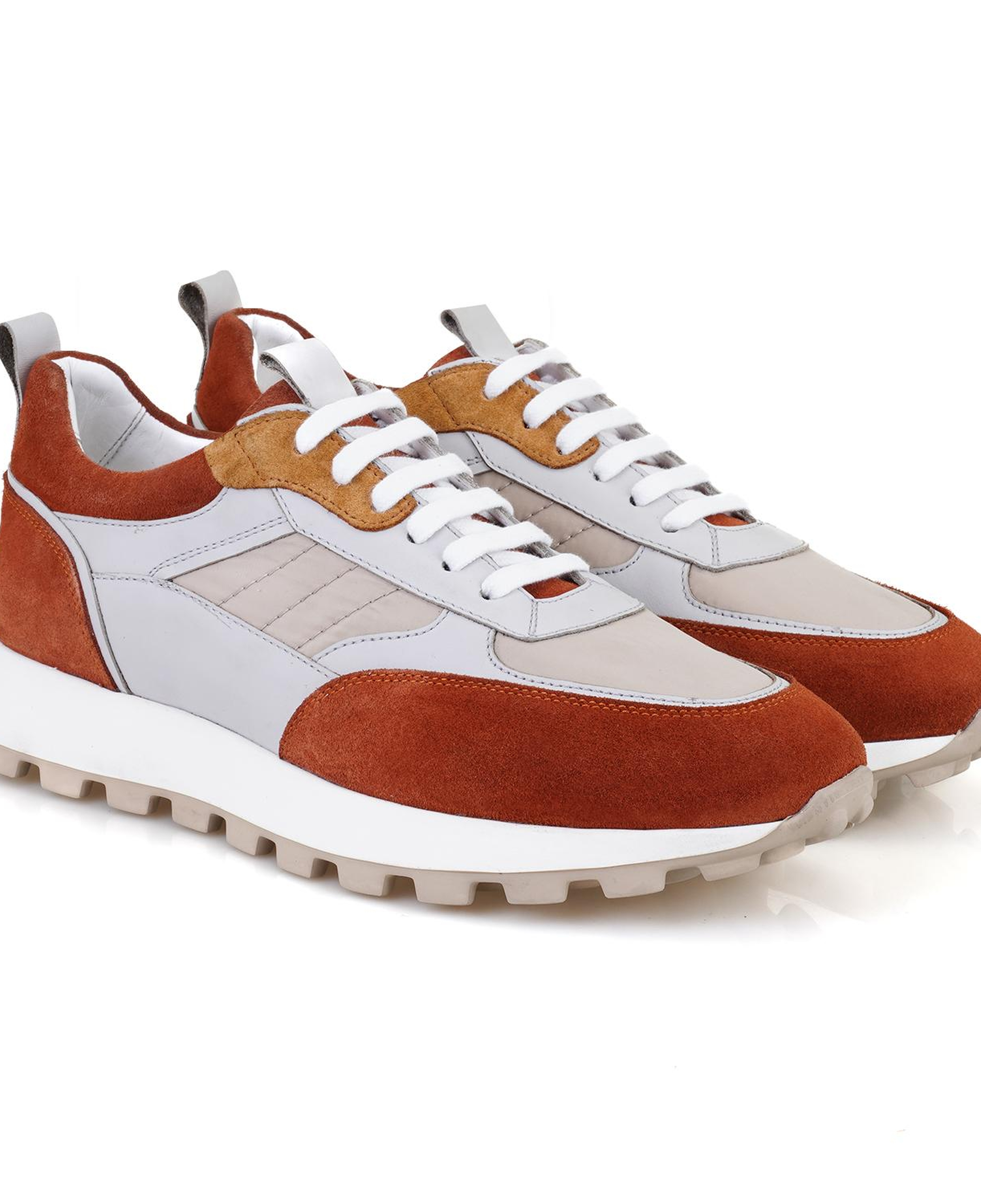 Caspian Kahve Erkek Deri Spor Ayakkabı