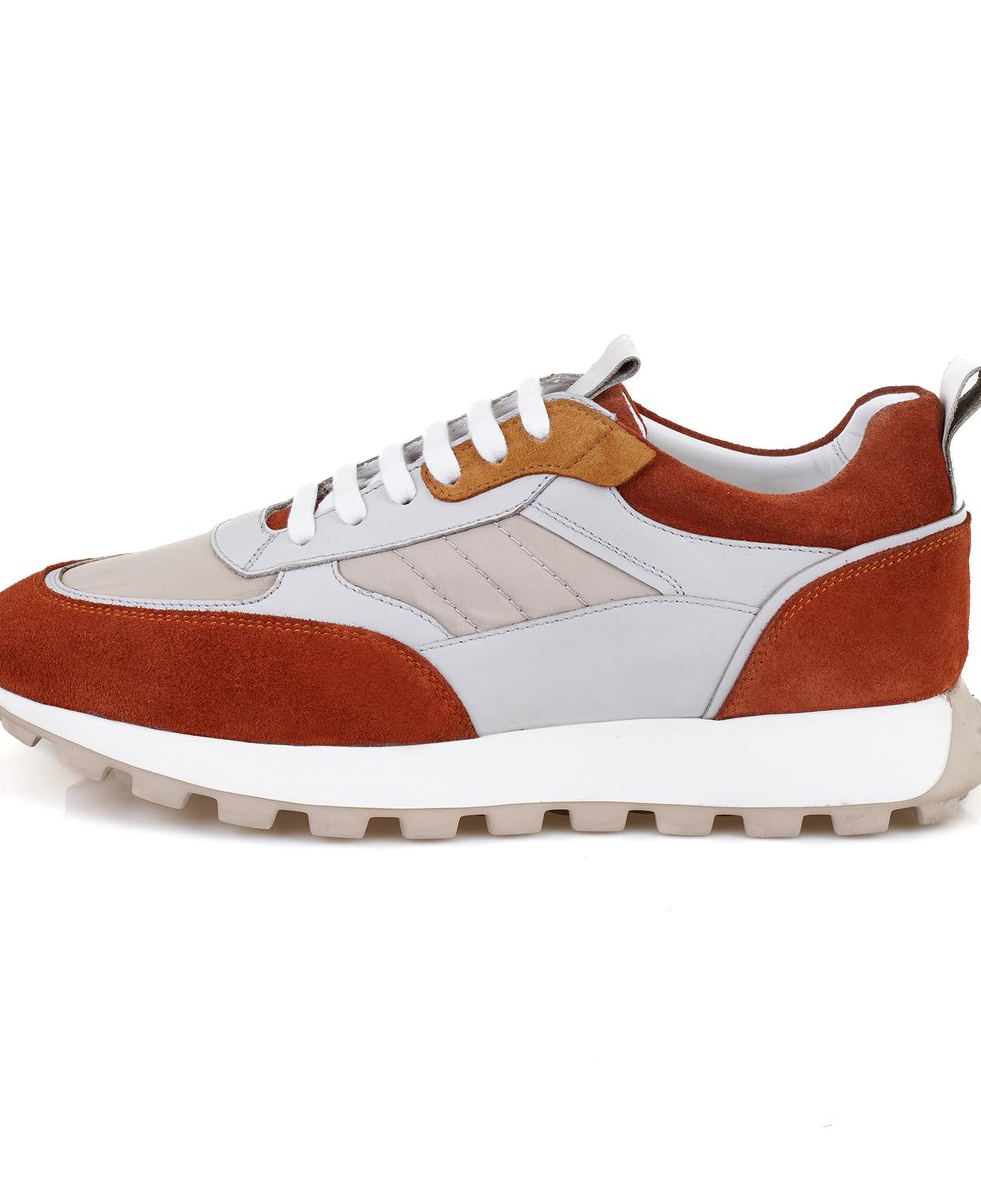 Caspian Kahve Erkek Deri Spor Ayakkabı