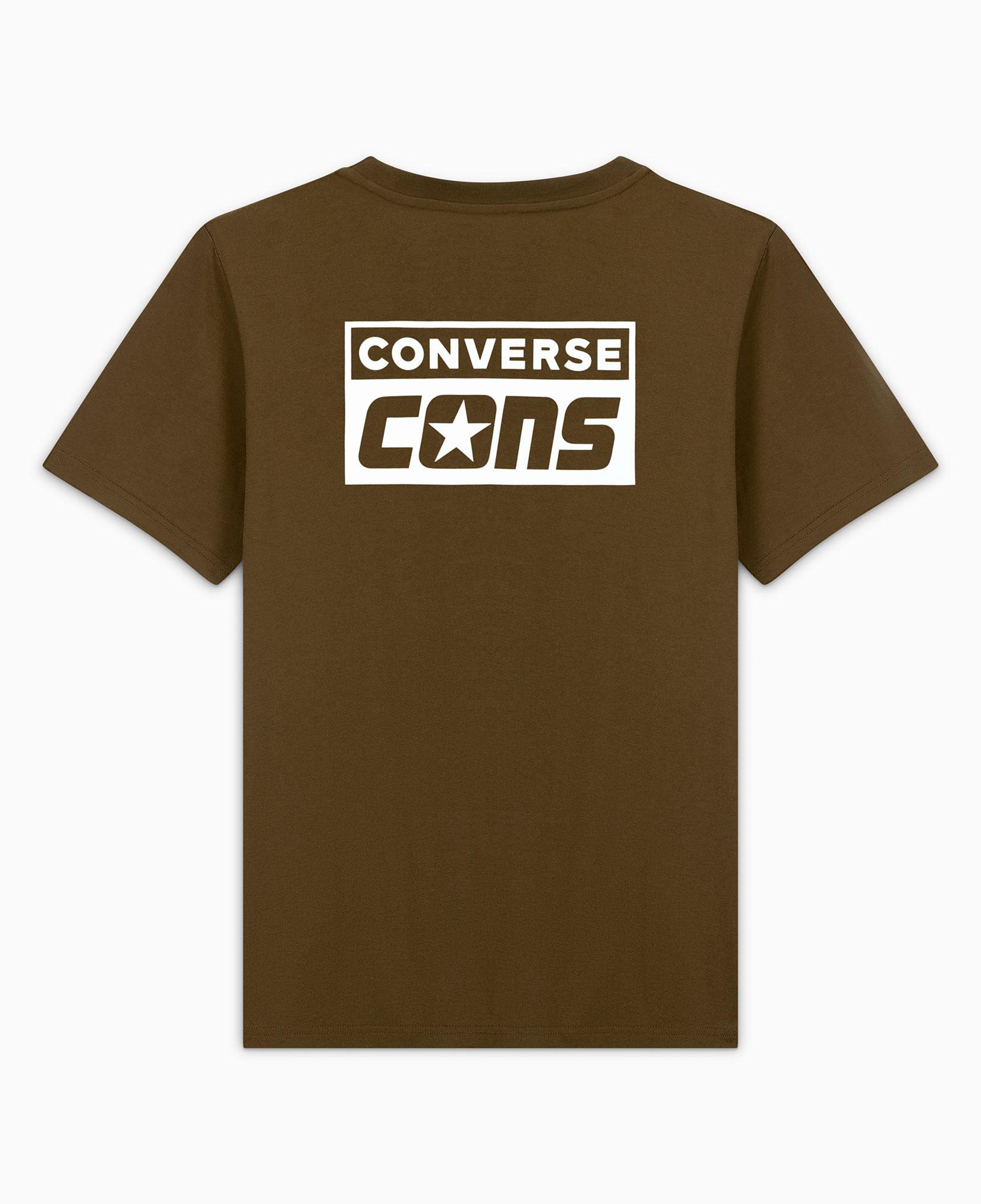 Converse Grafik Baskılı Erkek Yeşil T-Shirt