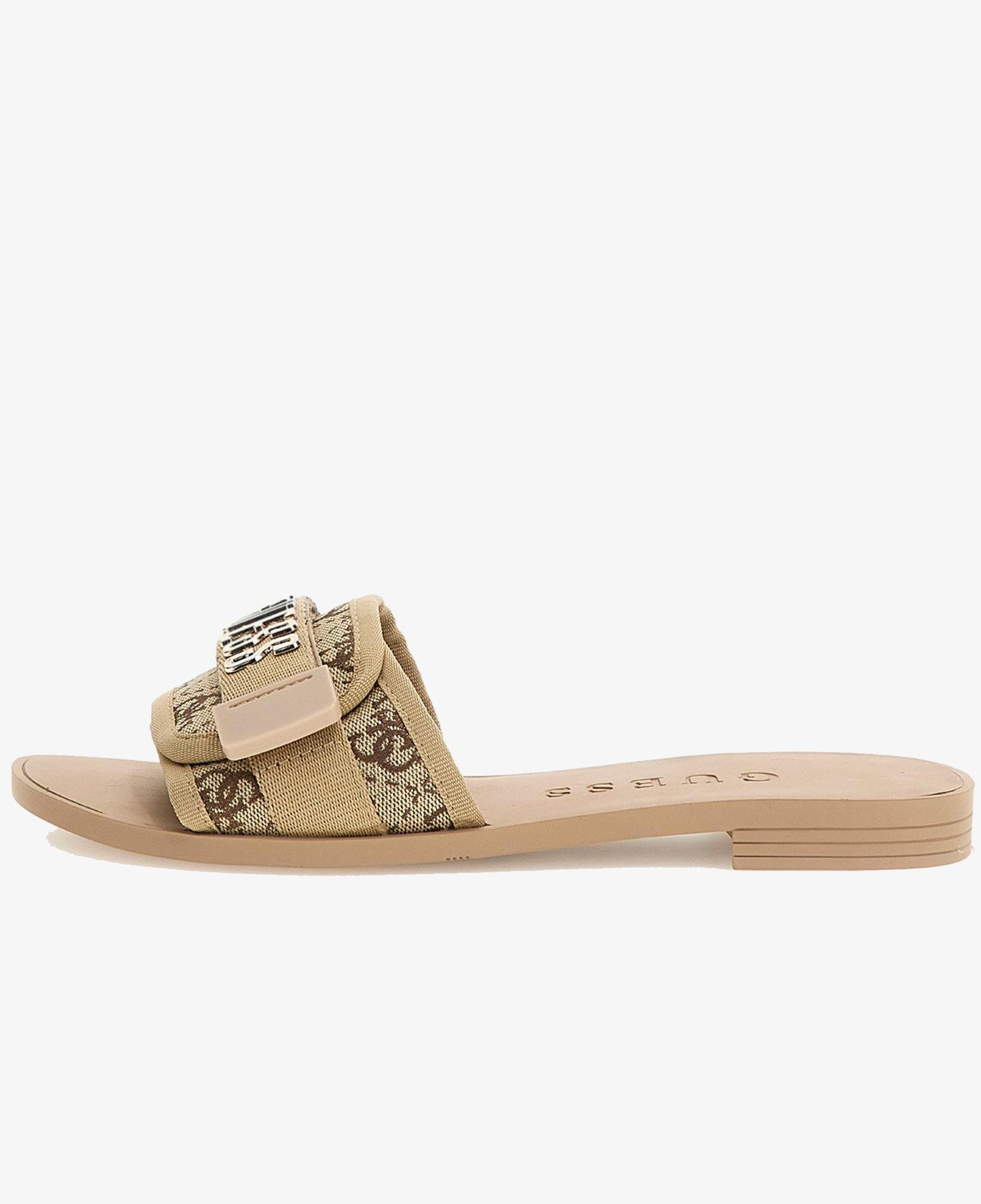 Guess Elyze Kadın Bej Terlik