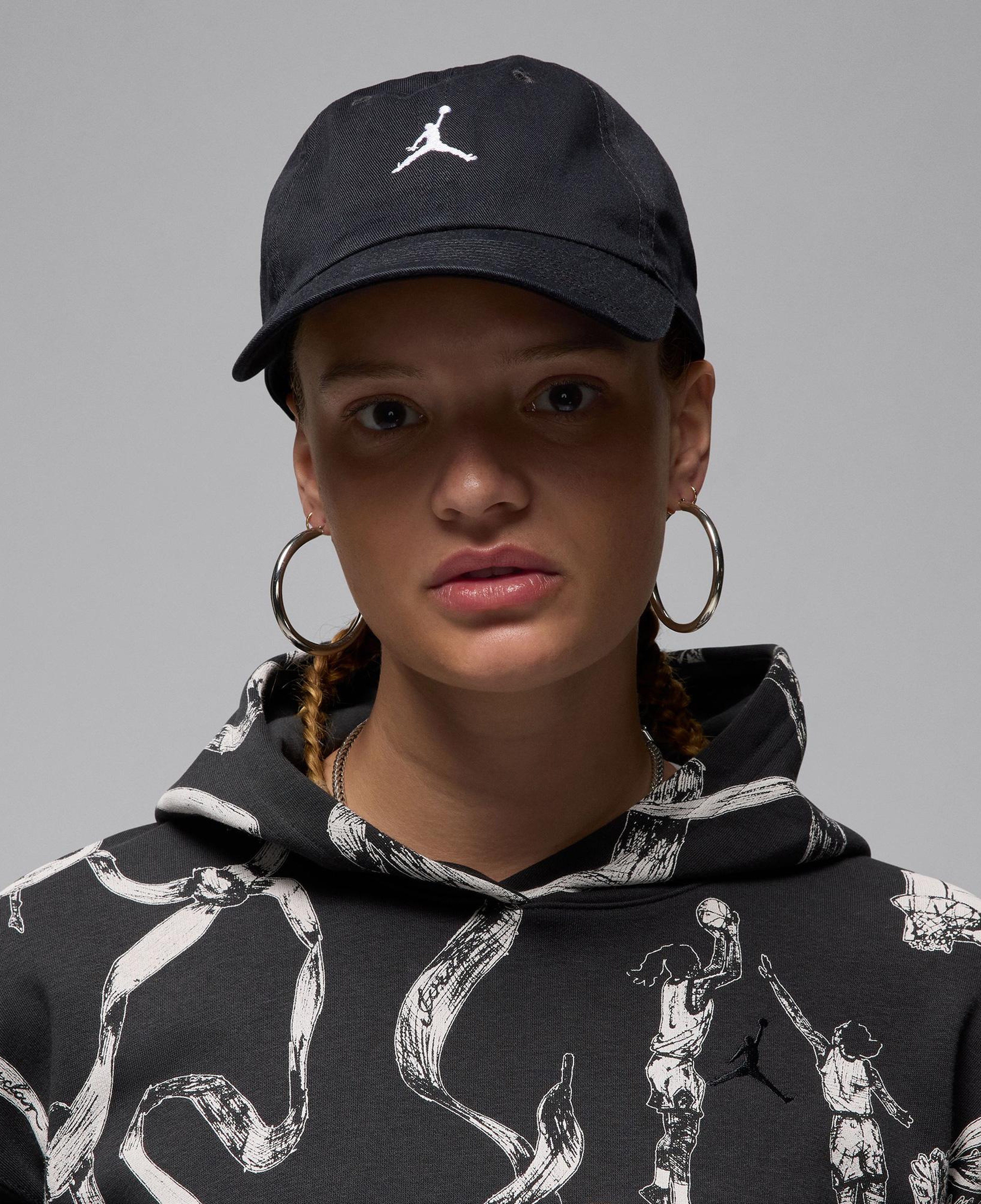 Jordan Club Swoosh Unisex Siyah Şapka