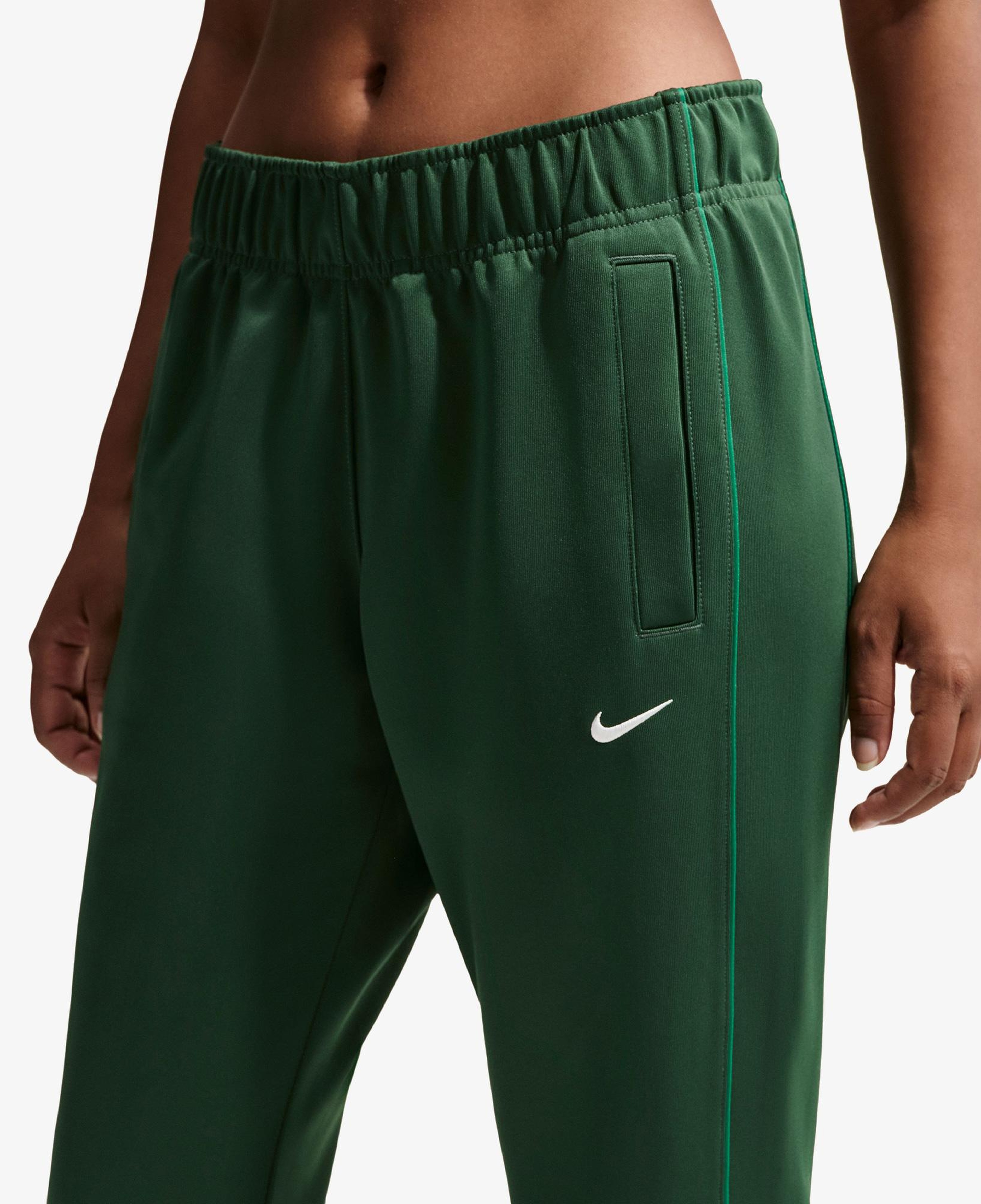 Nike Sportswear Windrunner Poly Knit Kadın Yeşil Eşofman Altı