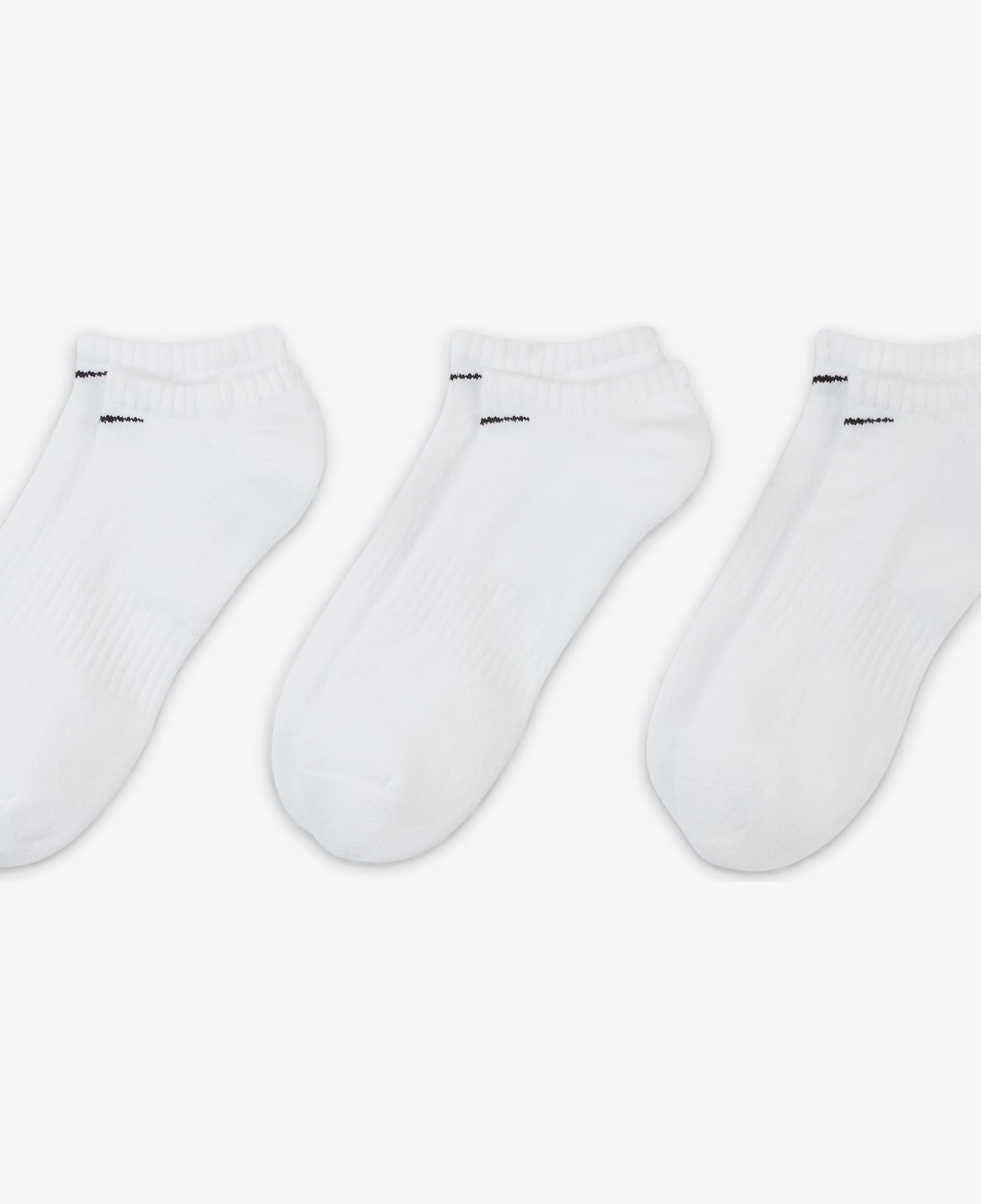 Nike U Everyday Cush Ns 3' lü Unisex Beyaz Çorap