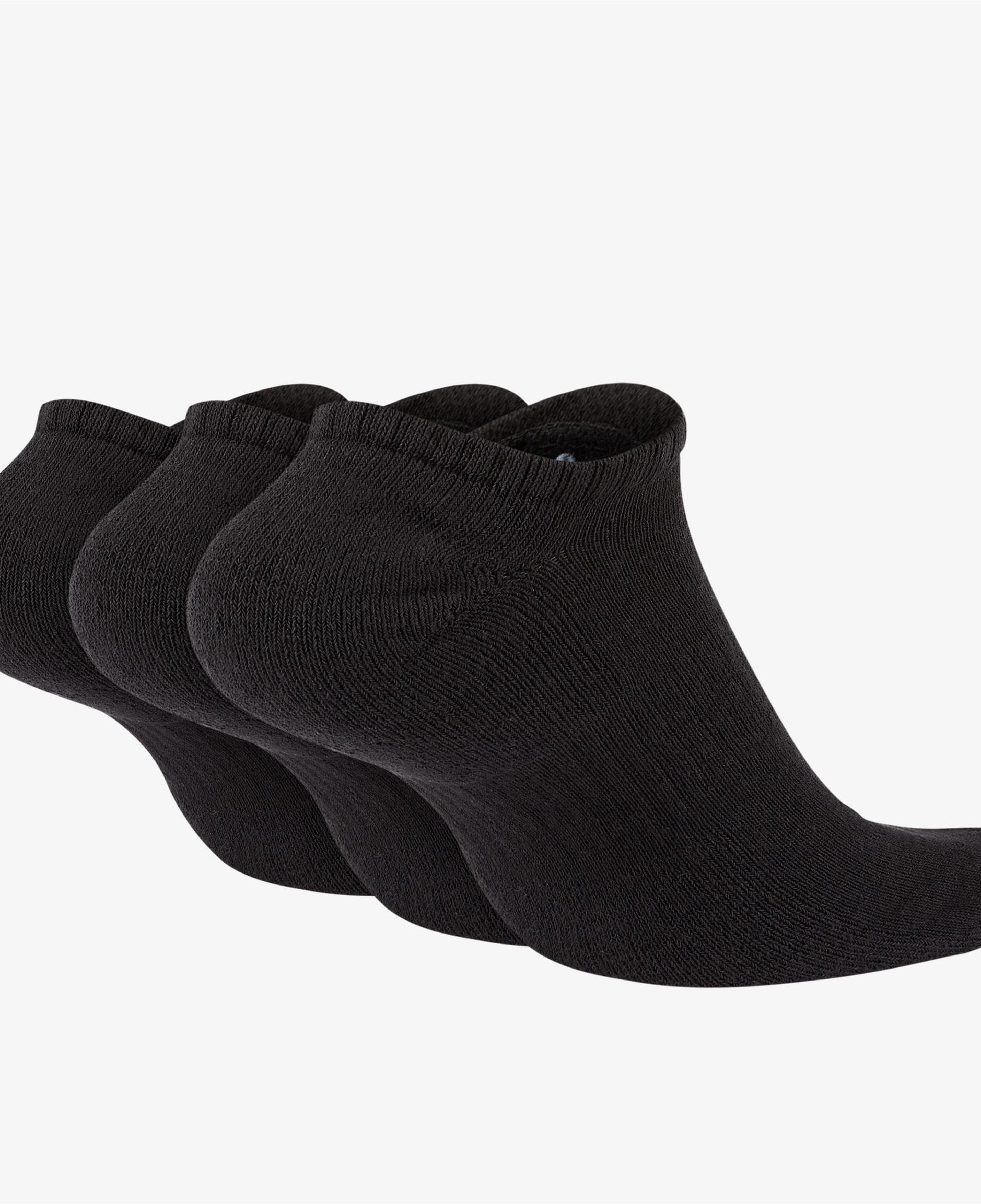 Nike U Everyday Cush Ns 3'lü Unisex Siyah Çorap