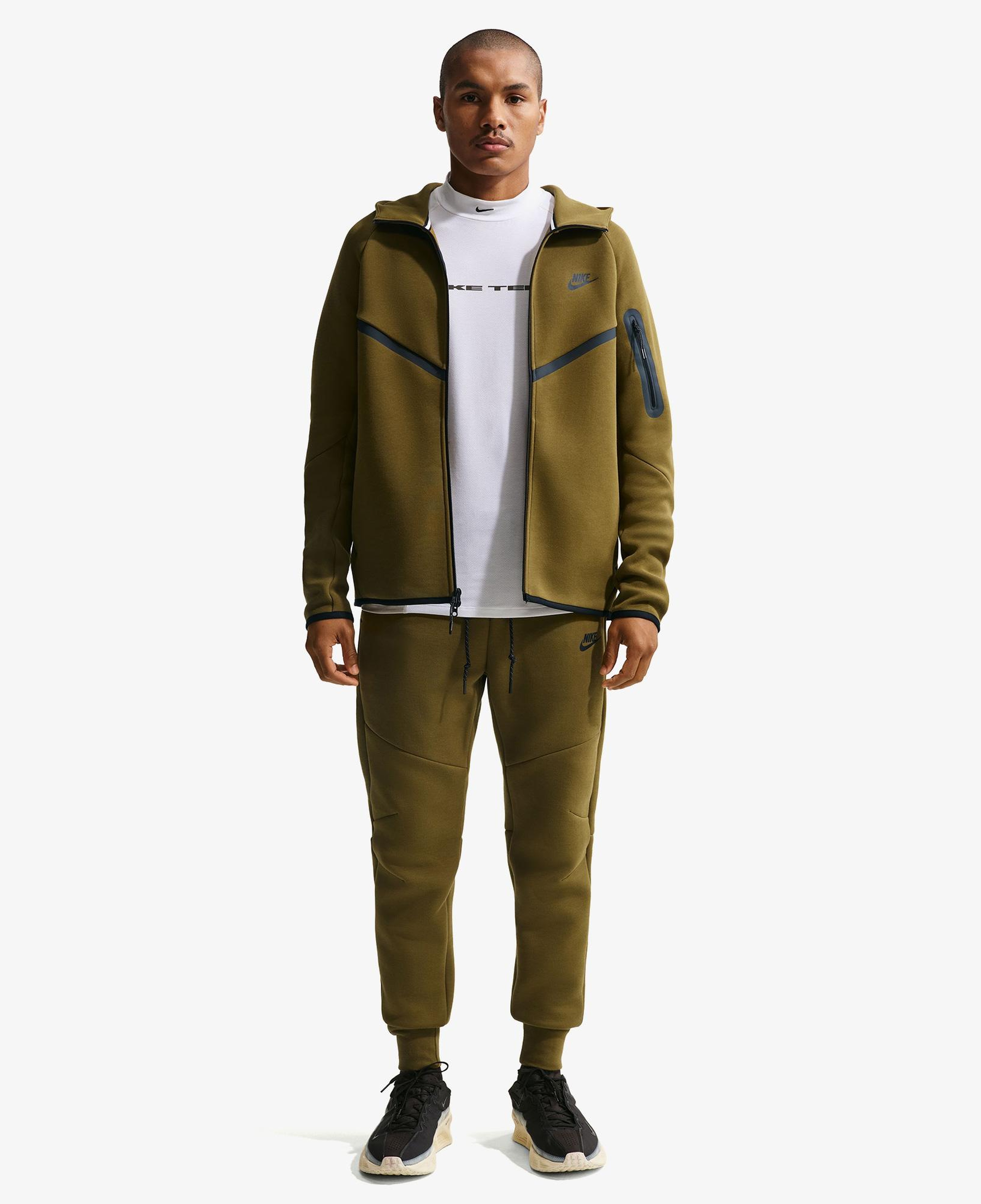 Nike Tech Fleece Erkek Haki Sweatshirt