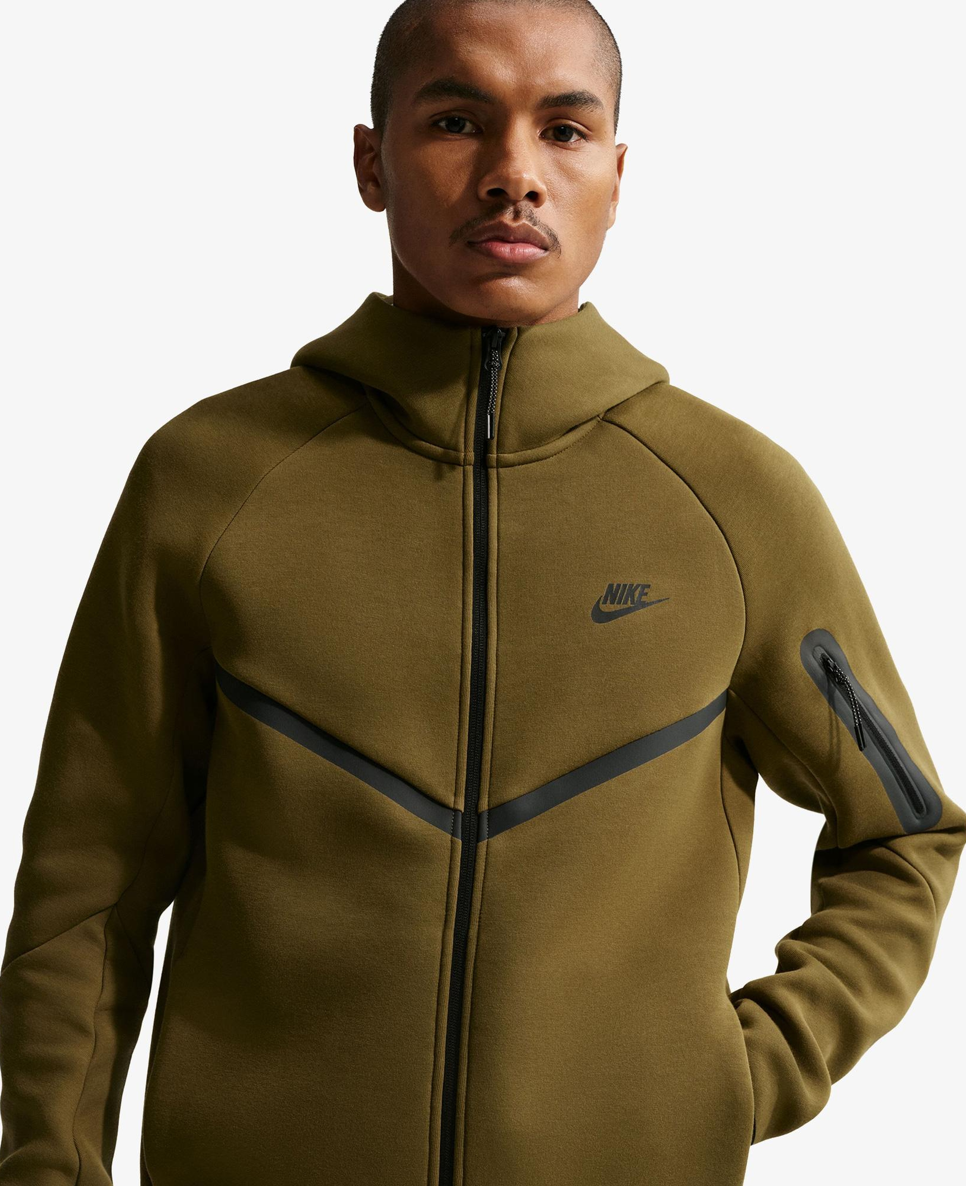 Nike Tech Fleece Erkek Haki Sweatshirt