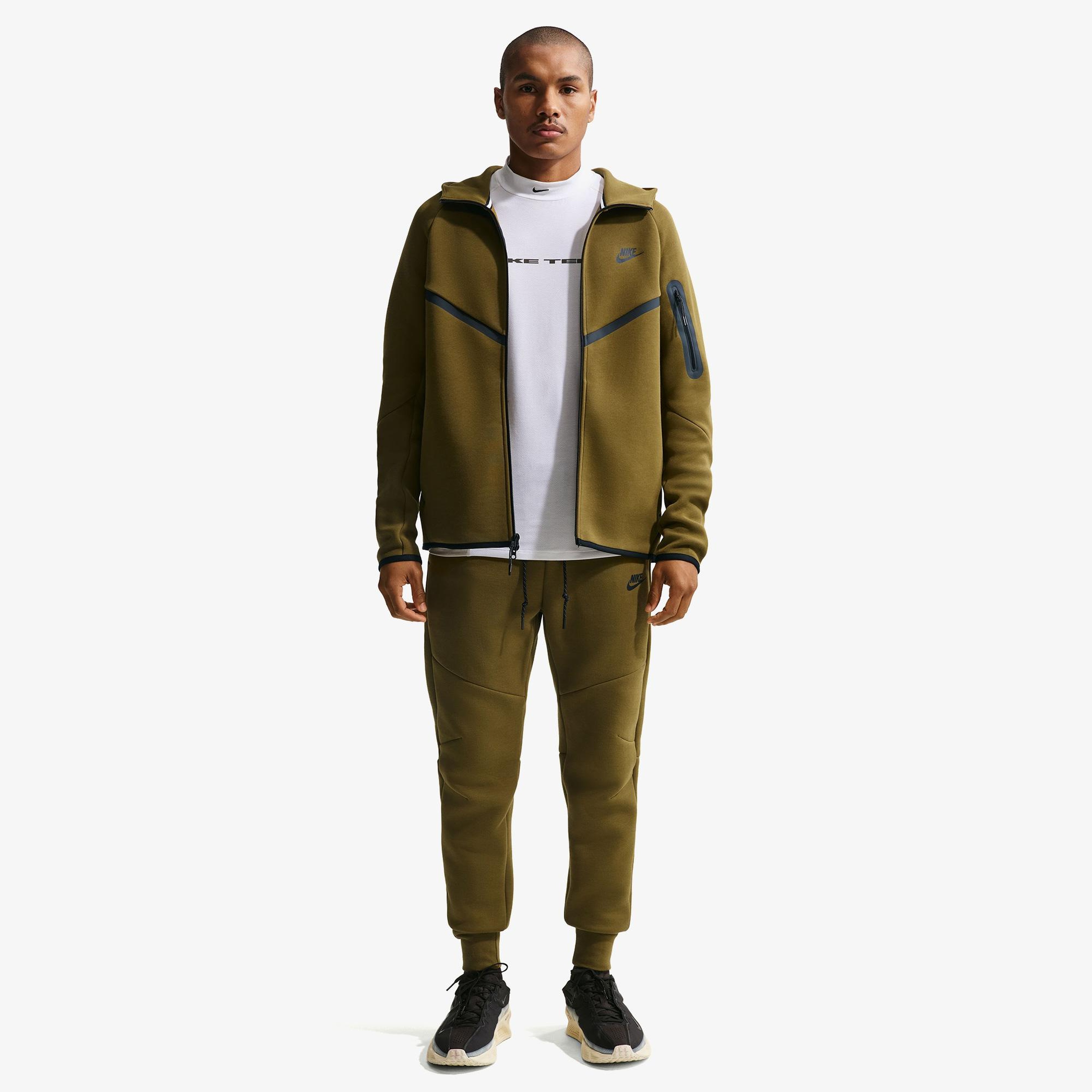 Nike Tech Fleece Erkek Haki Sweatshirt