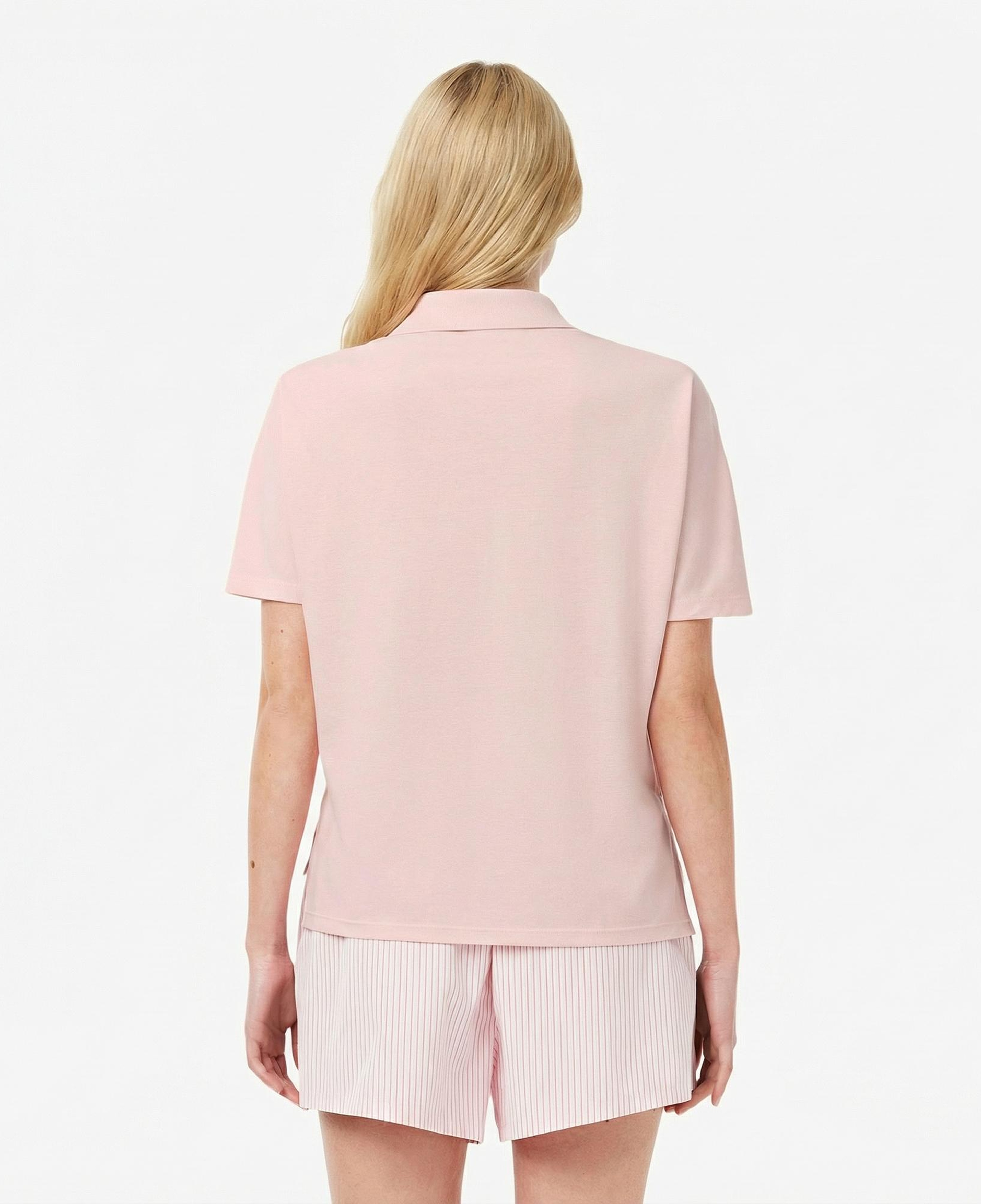 Lacoste Kadın Relaxed Fit Pembe Polo