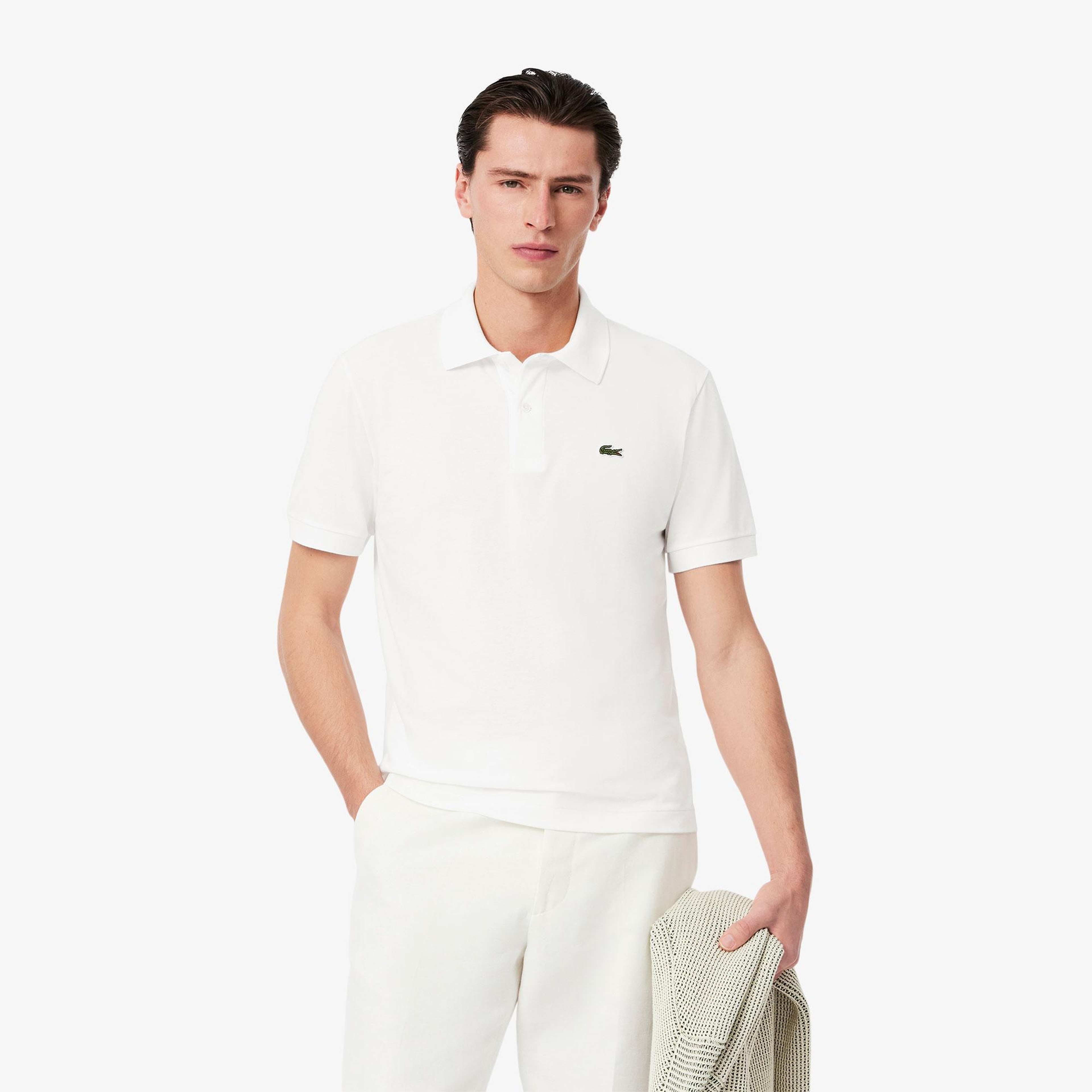 Lacoste L.12.12 Light Erkek Classic Fit Beyaz Polo