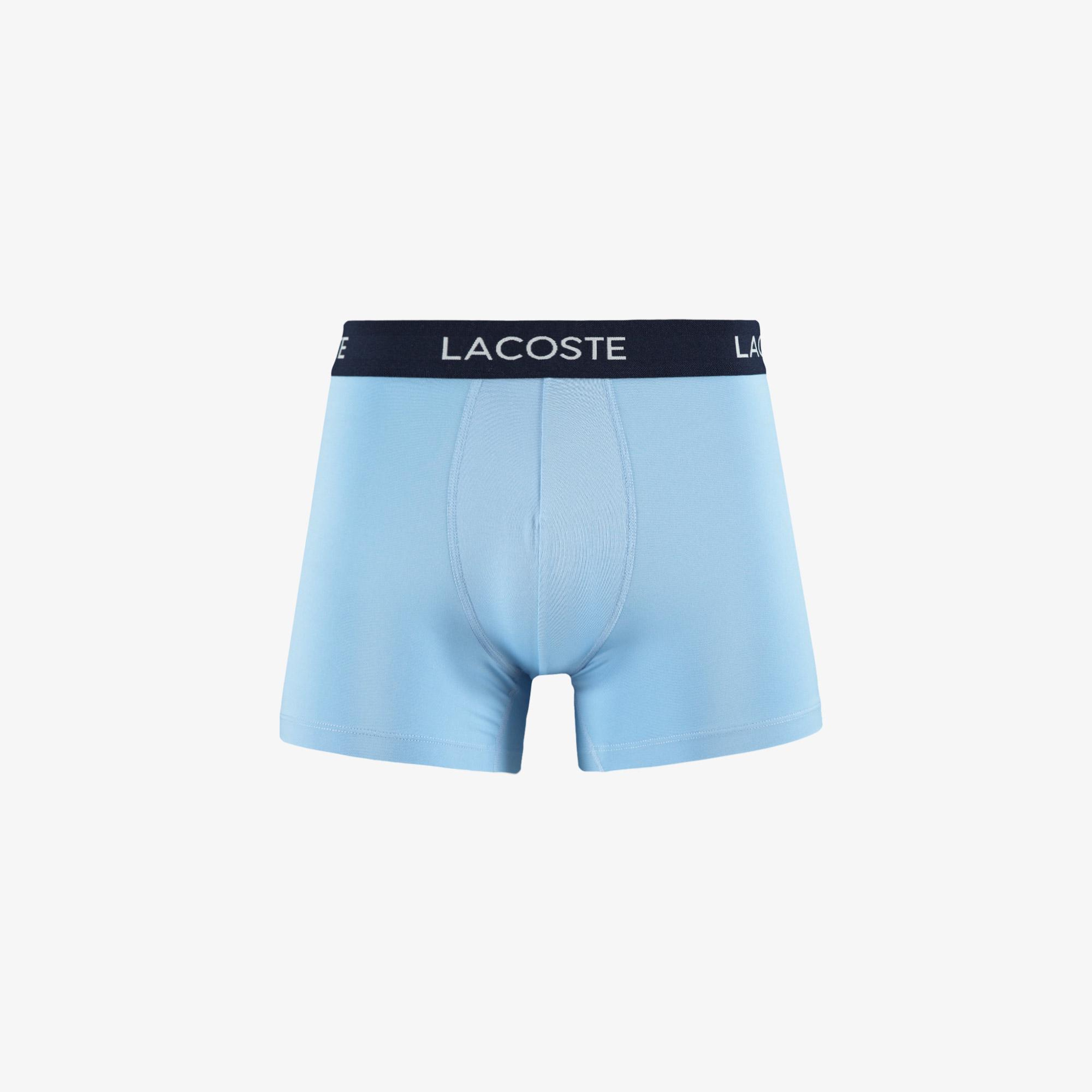Lacoste Erkek 3'lü Renkli Boxer